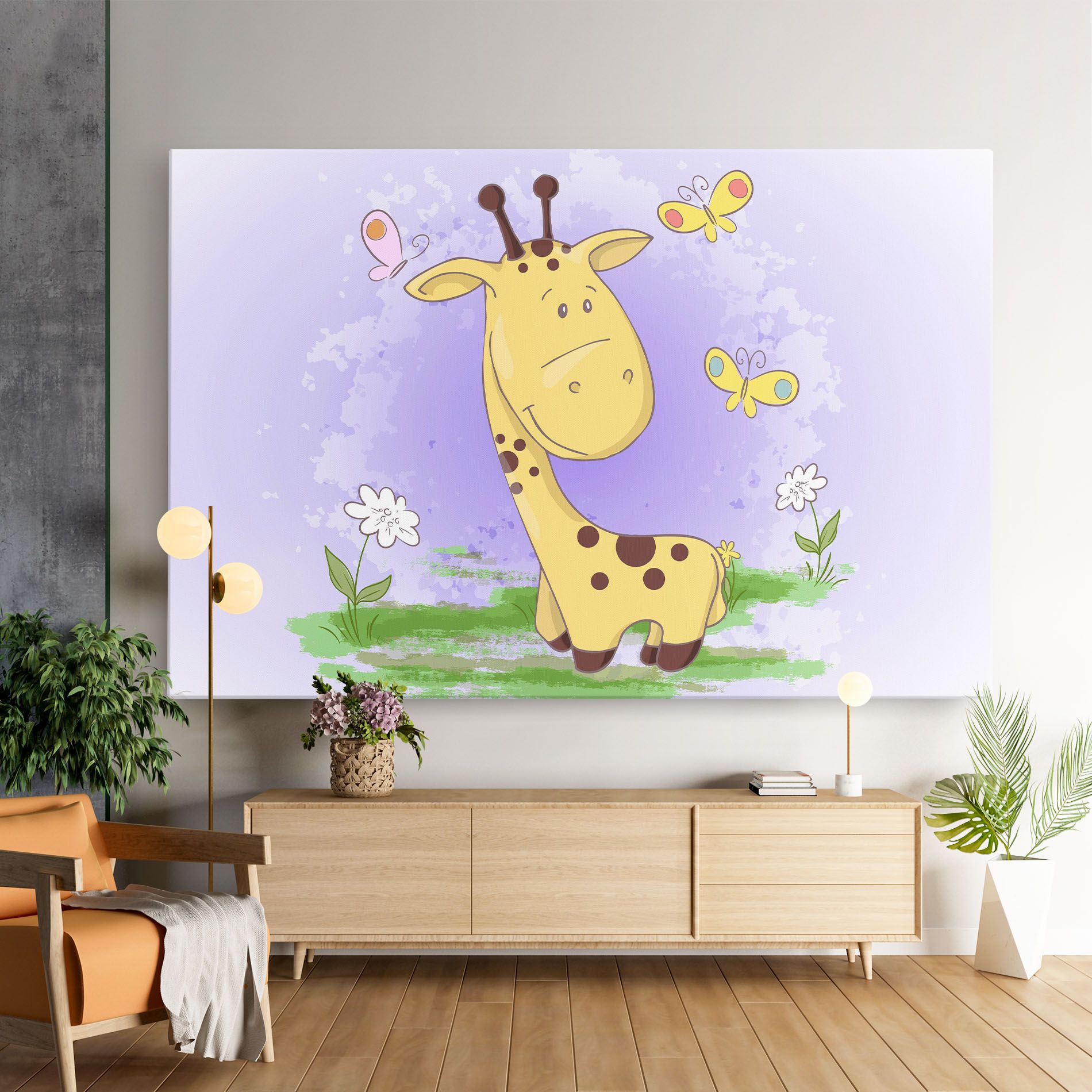 Cute Giraffe mockup 9