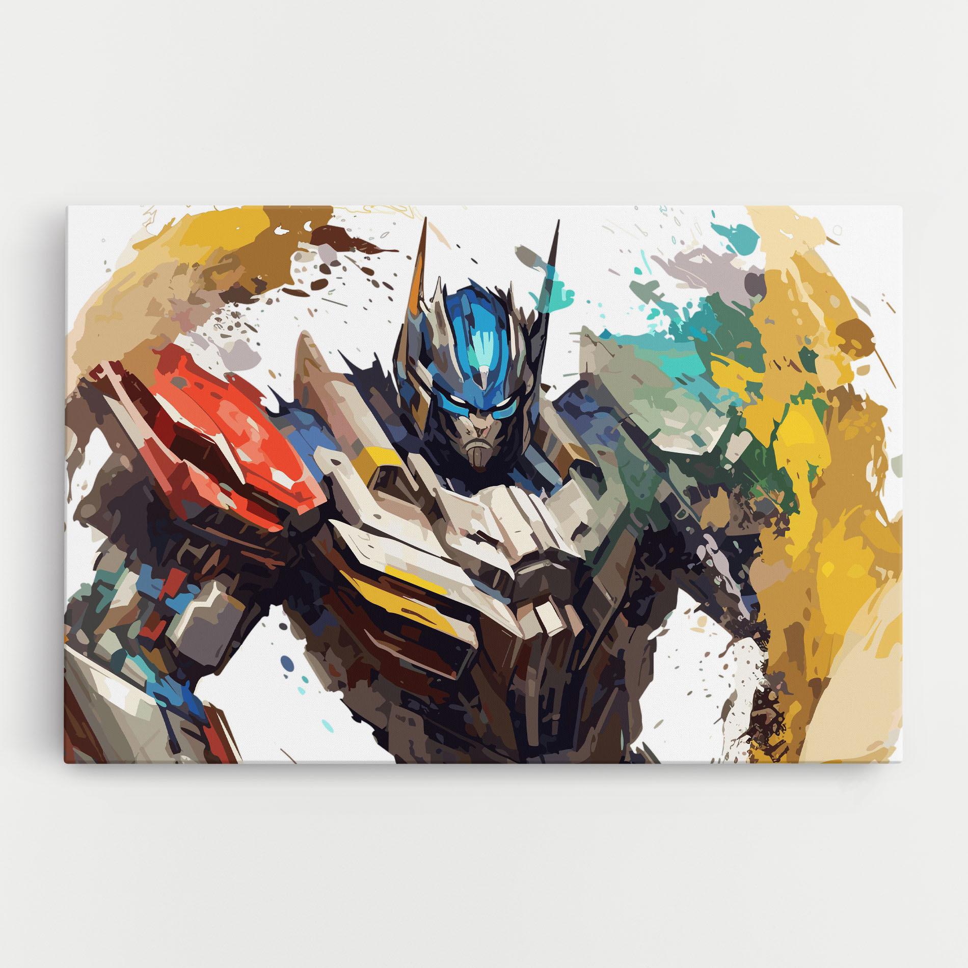 Leinwandbild Transformers Splash mockup 0