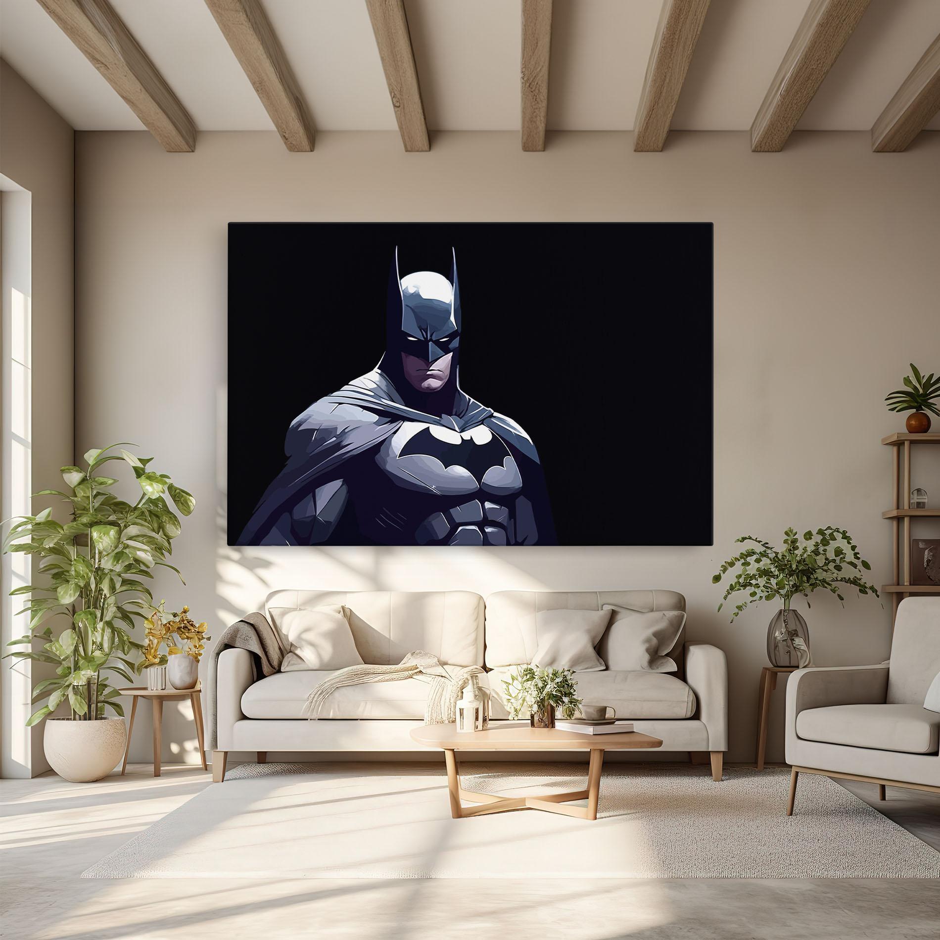 Leinwandbild Batman Art mockup 6
