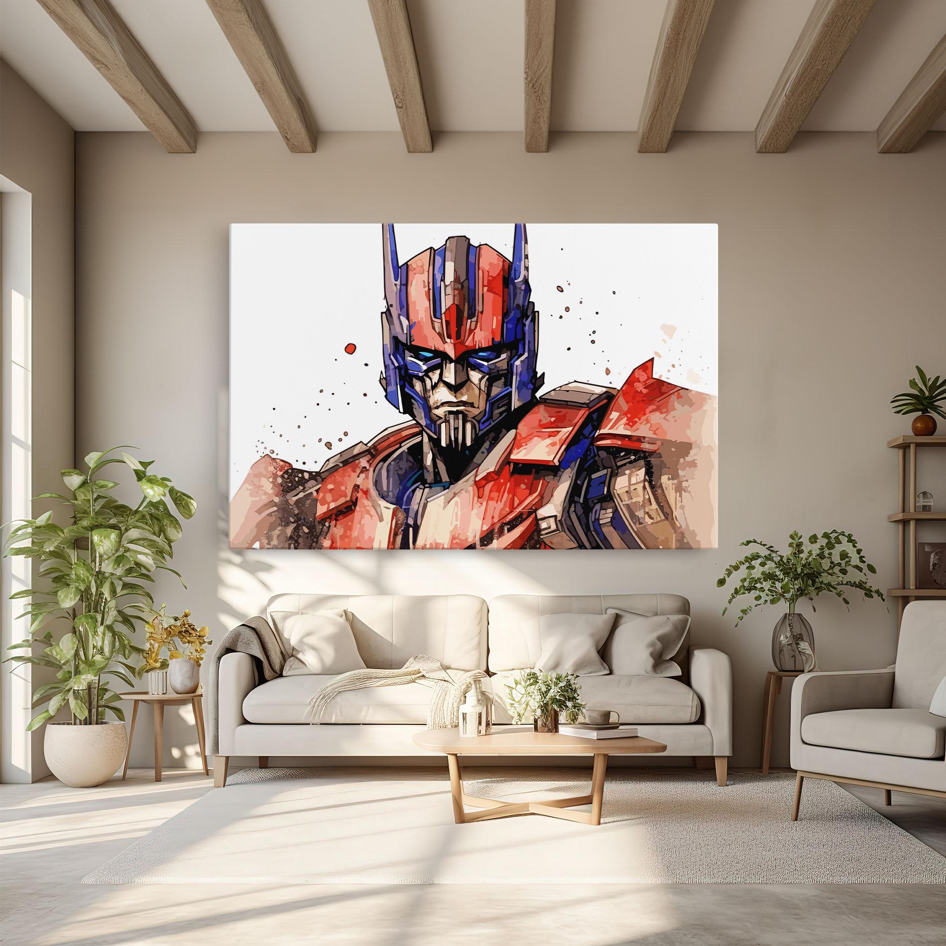 Leinwandbild Optimus Prime mockup 6