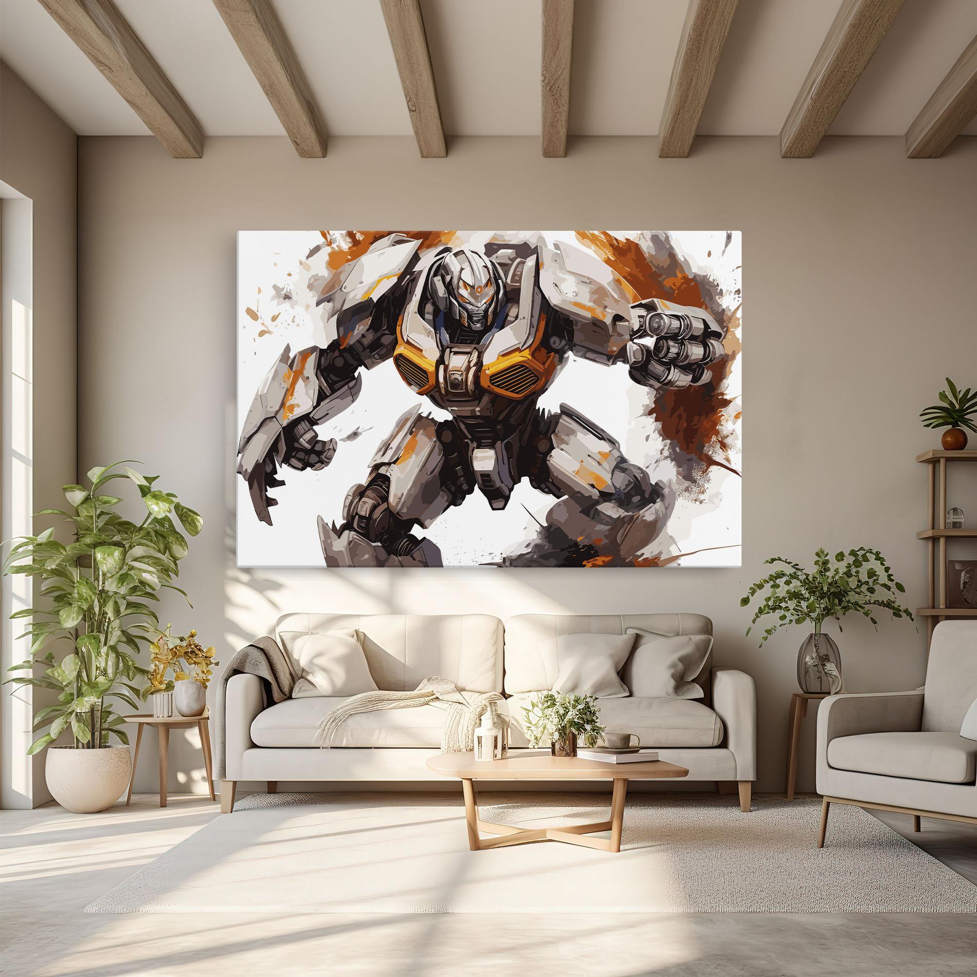 Leinwandbild Transformers Unleash mockup 6