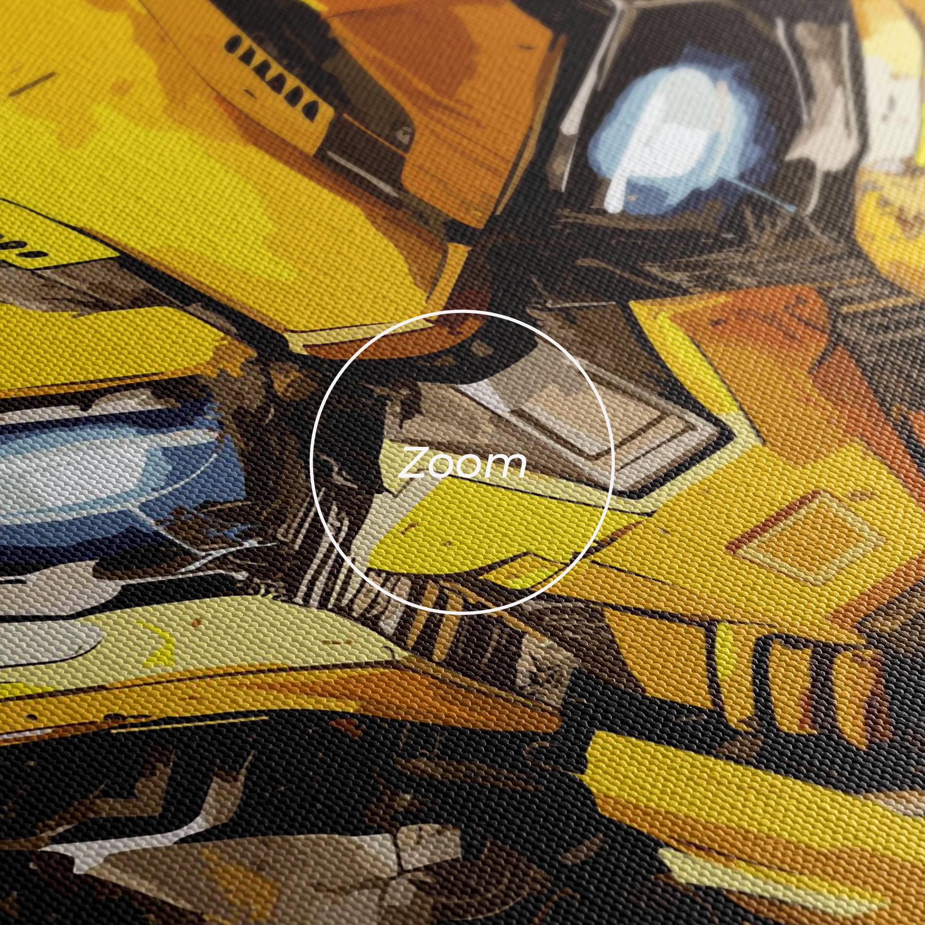 Leinwandbild Bumblebee mockup 3