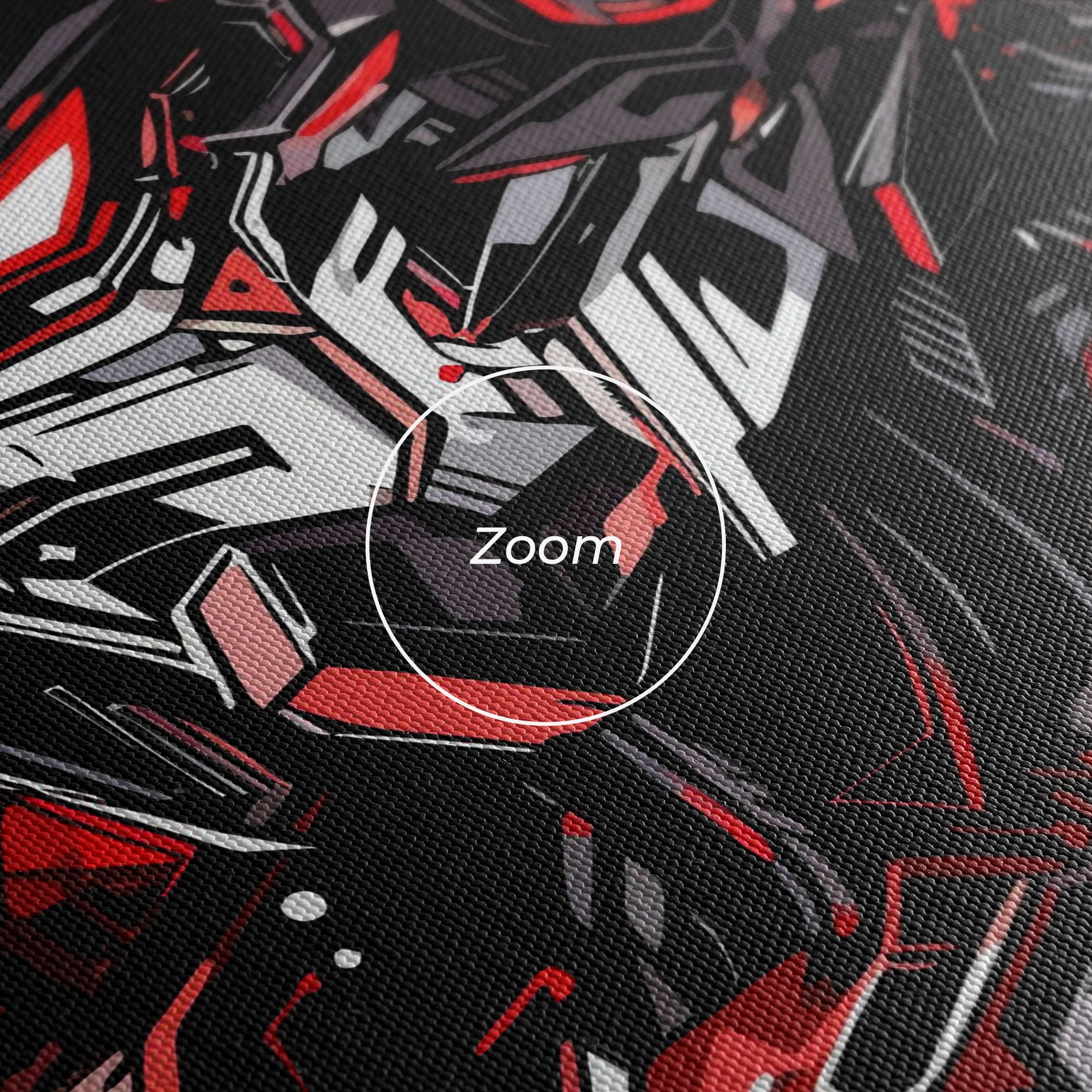 Red Grey Robot mockup 3