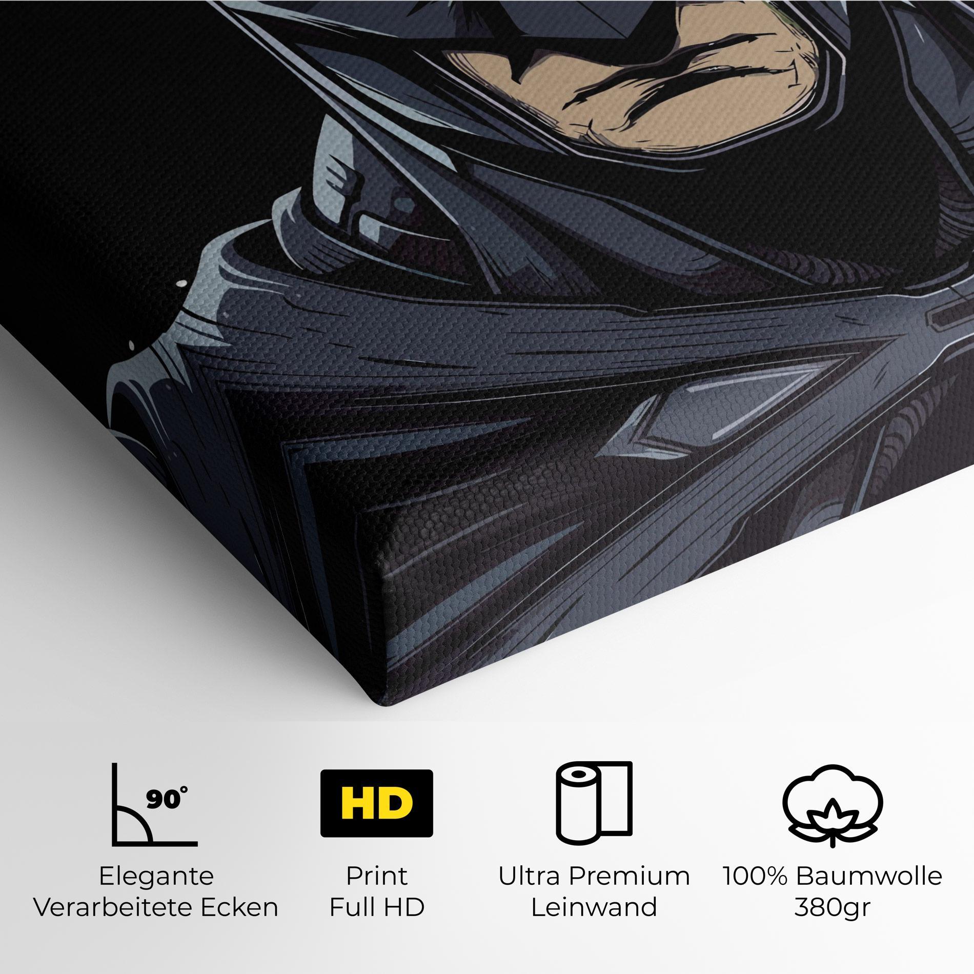 Leinwandbild Batman Face mockup 4