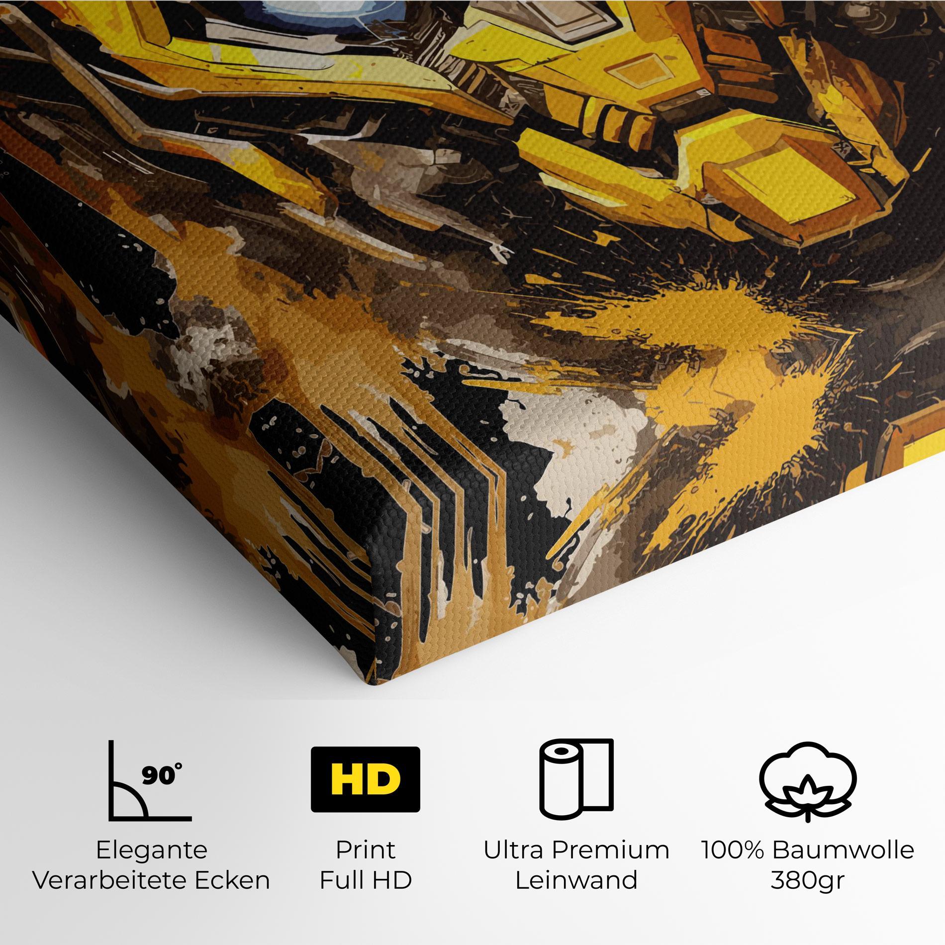 Leinwandbild Bumblebee mockup 4