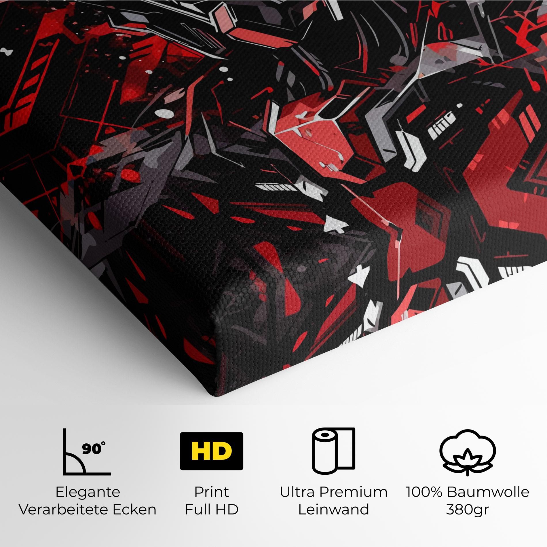 Red Grey Robot mockup 4