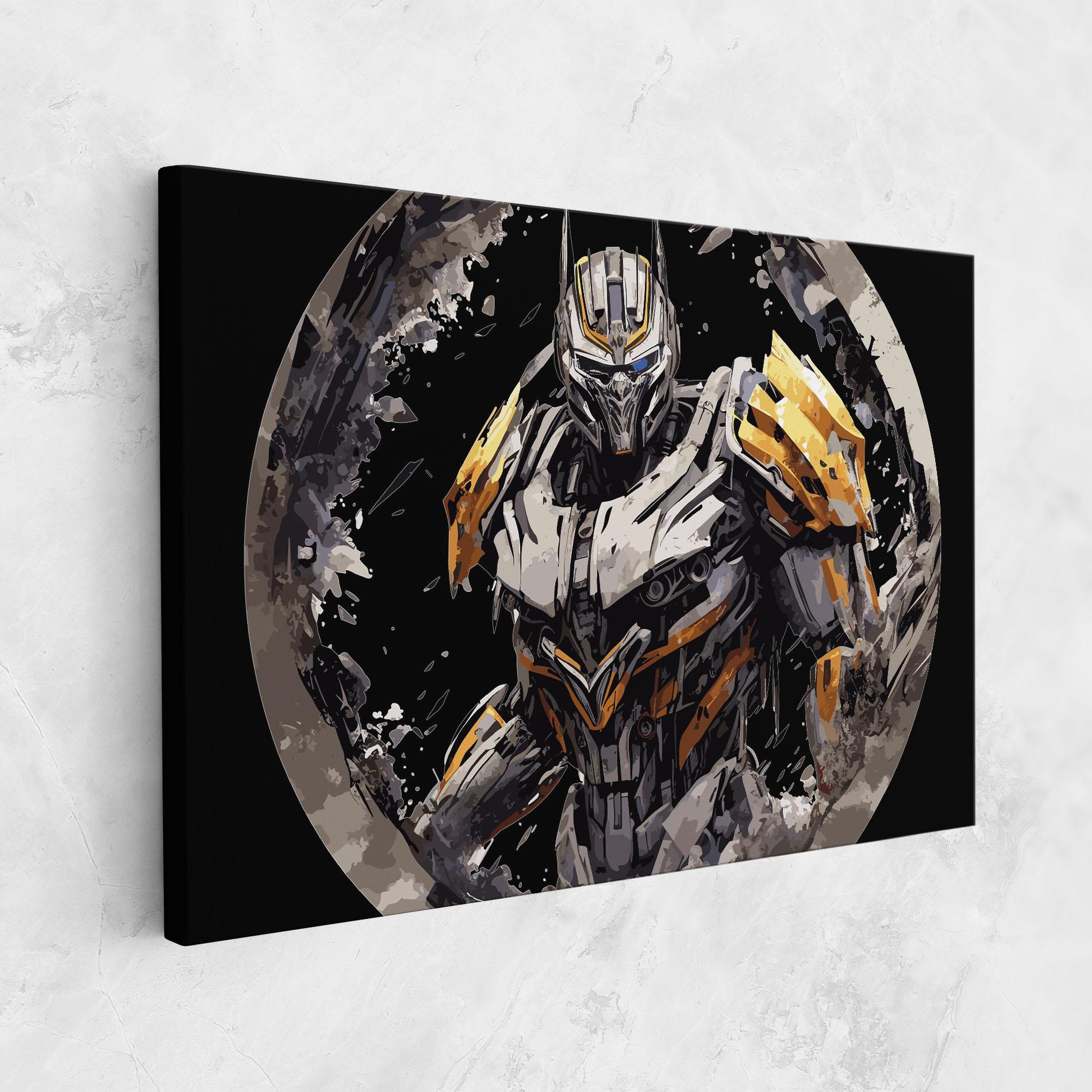 Leinwandbild Grey Transformers mockup 1