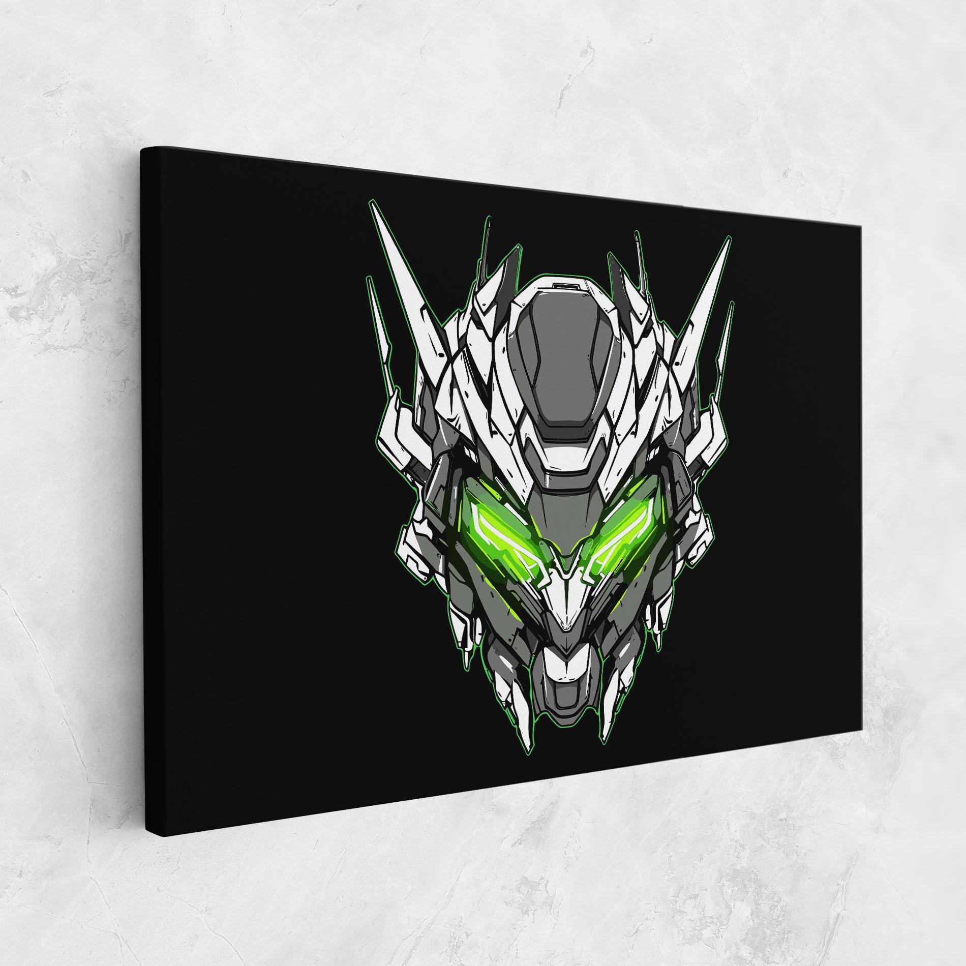 Leinwandbild Neon Transformer mockup 1