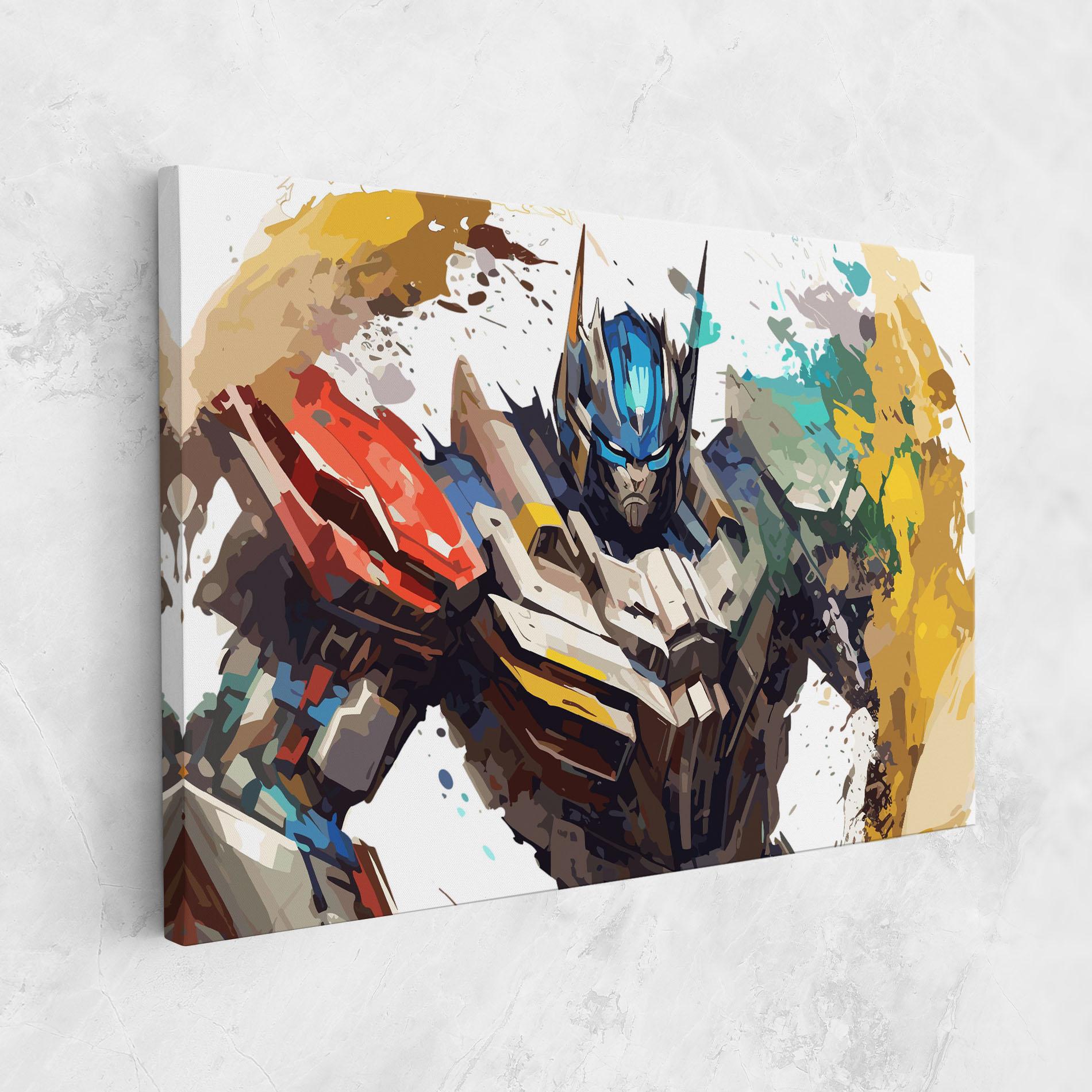 Leinwandbild Transformers Splash mockup 1