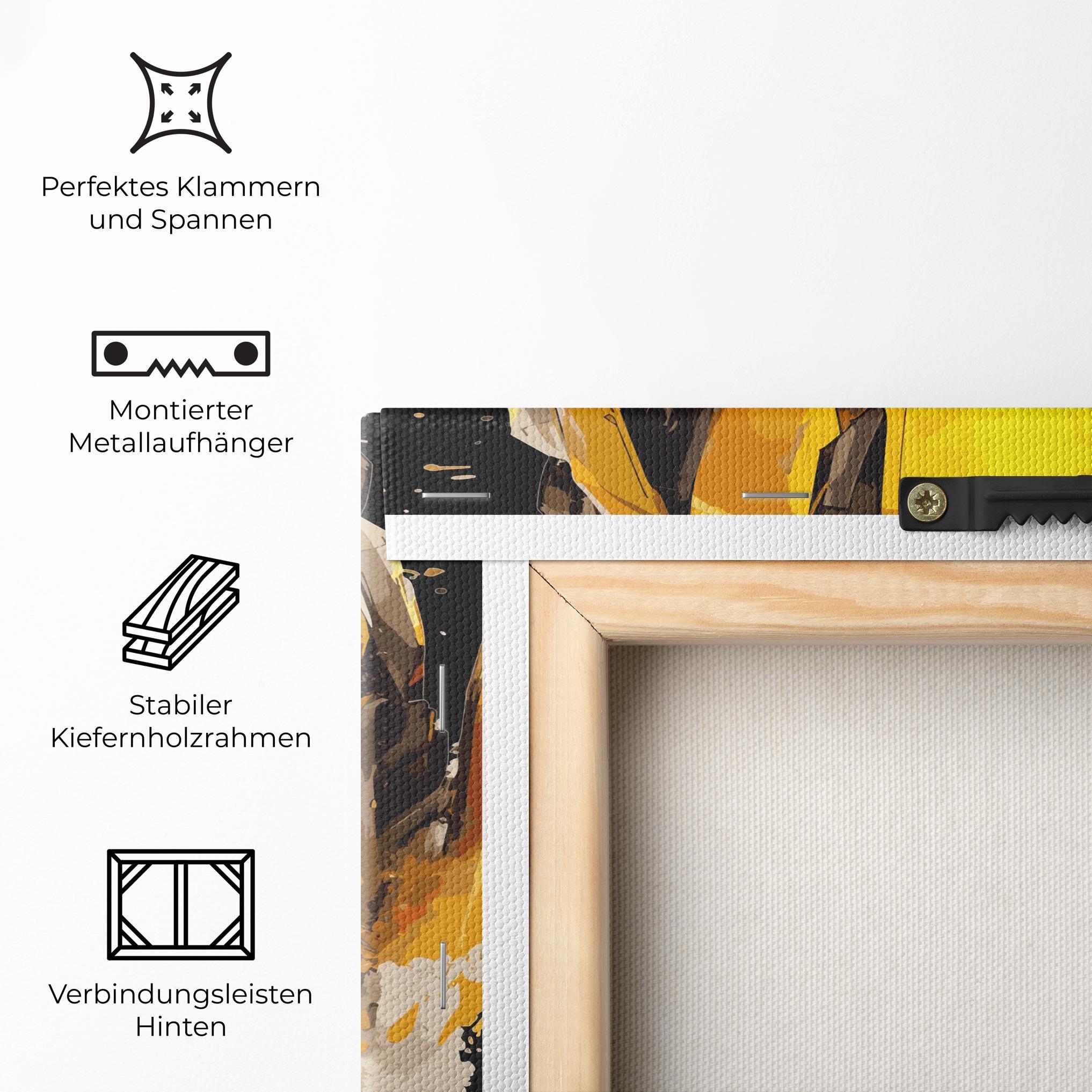 Leinwandbild Bumblebee mockup 5