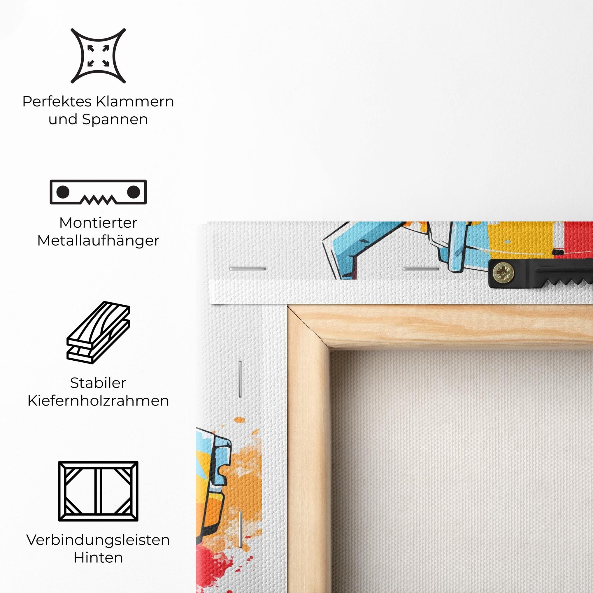 Colorful Robot mockup 5