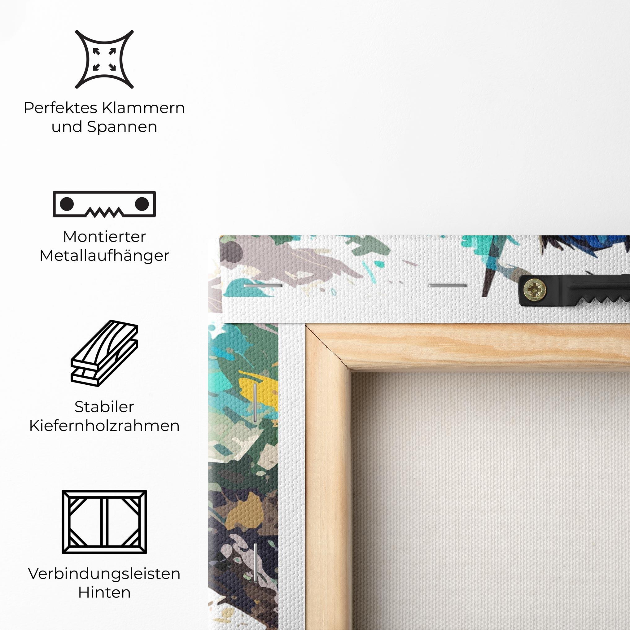 Leinwandbild Transformers Splash mockup 5