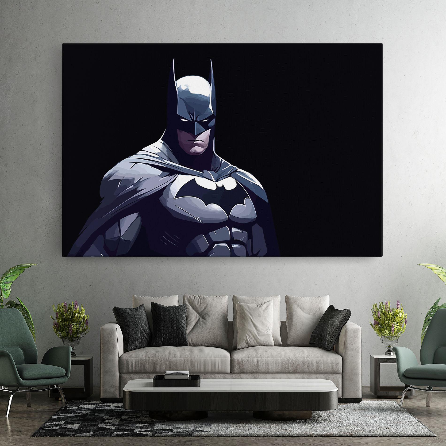 Leinwandbild Batman Art mockup 7