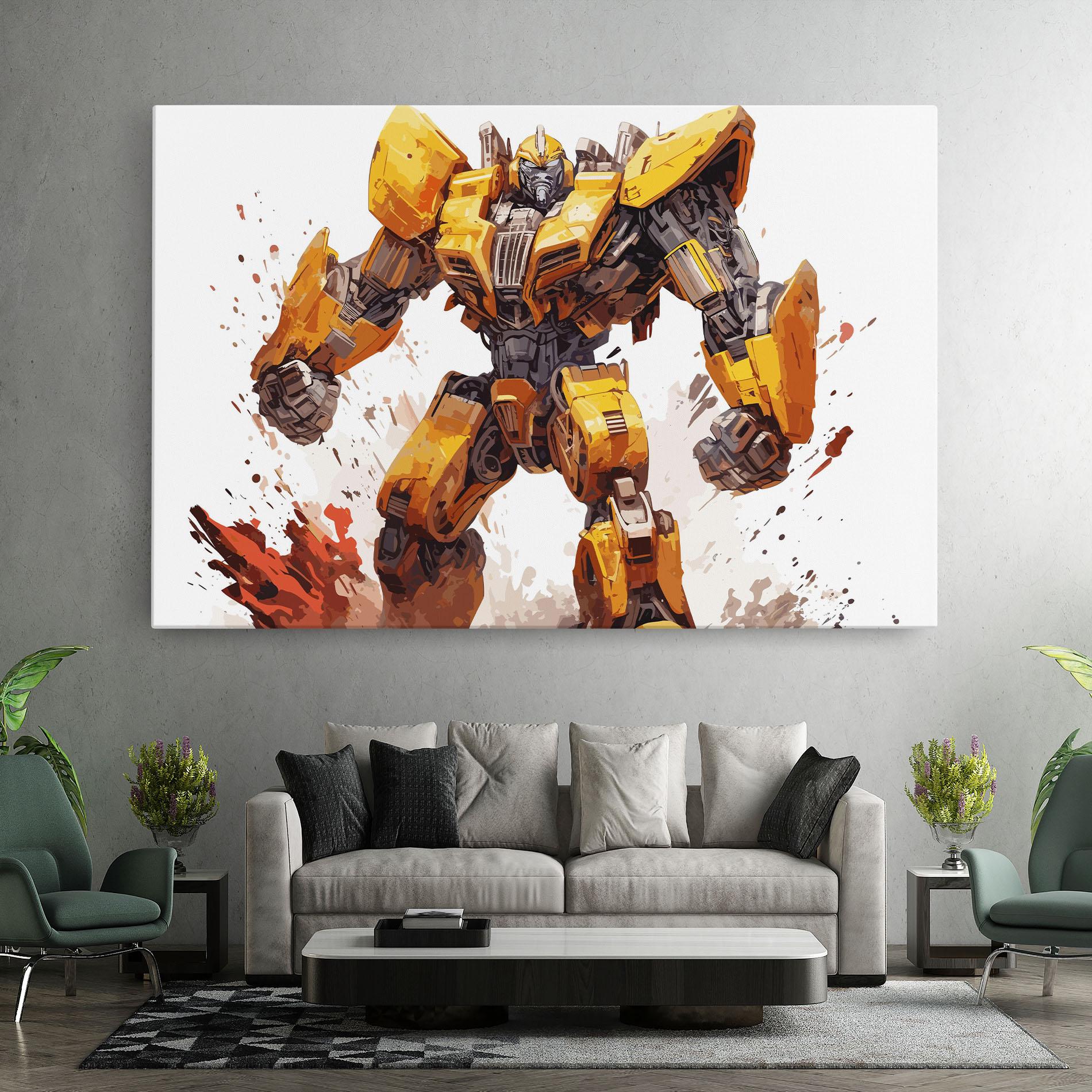 Leinwandbild Battle Machine mockup 7