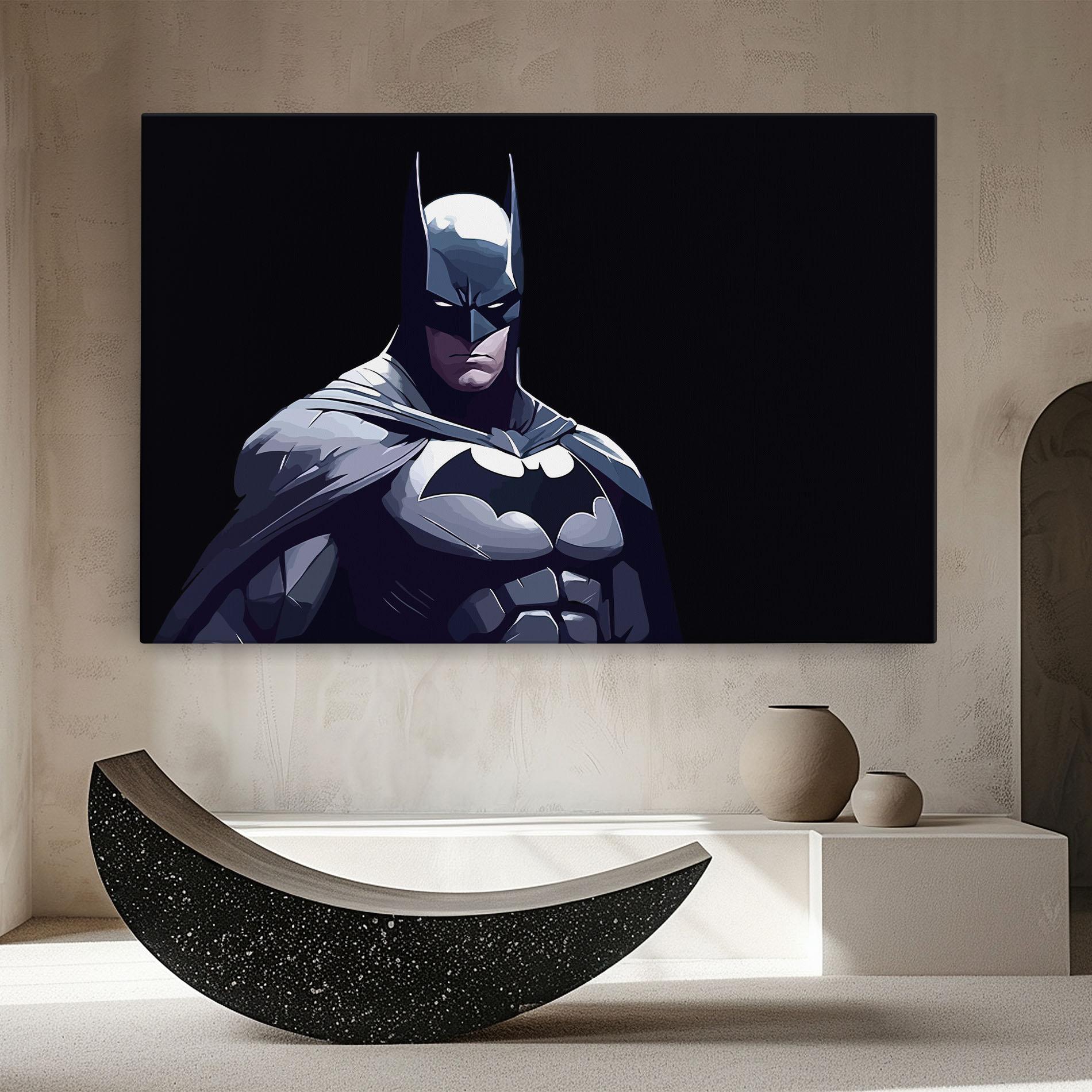 Leinwandbild Batman Art mockup 8