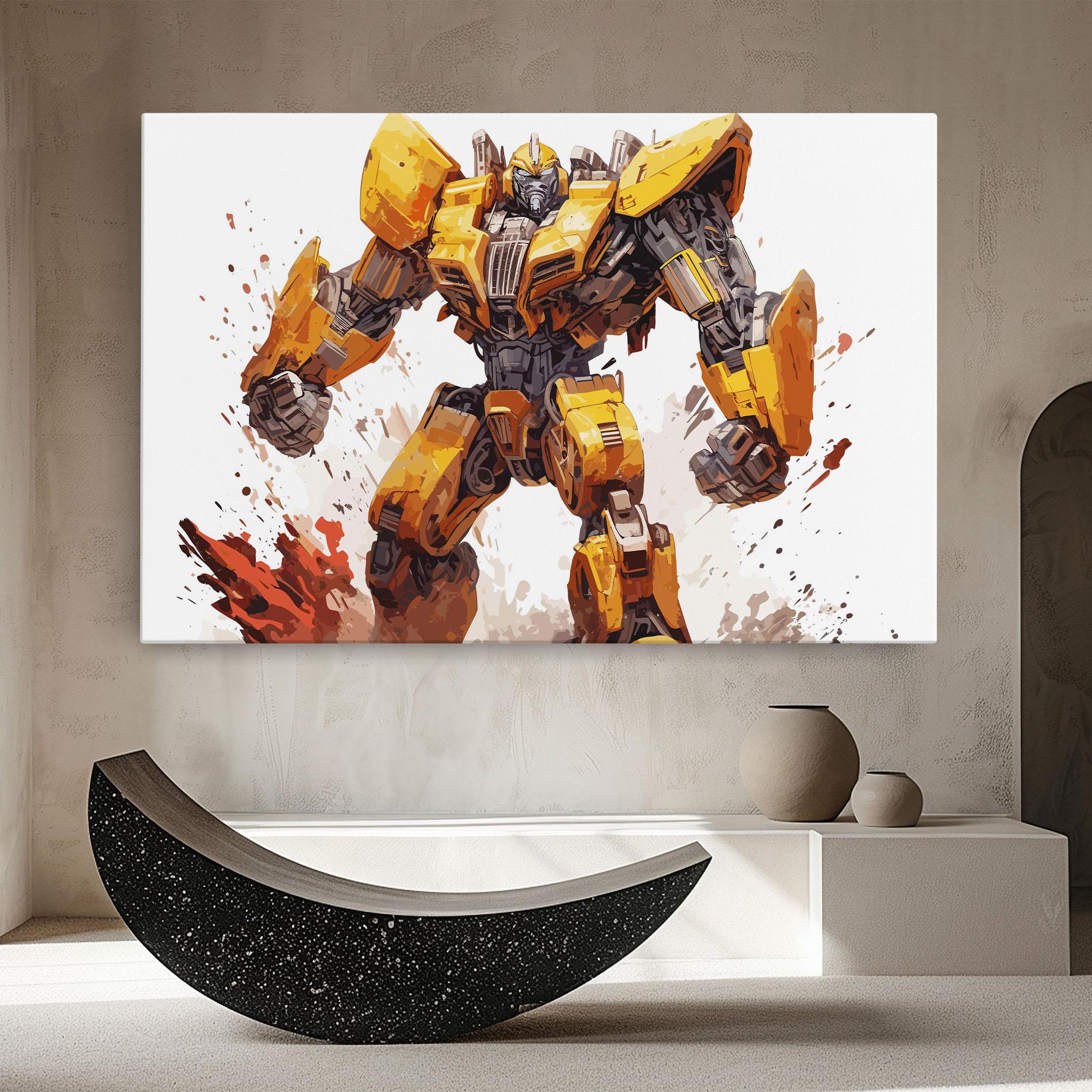 Leinwandbild Battle Machine mockup 8