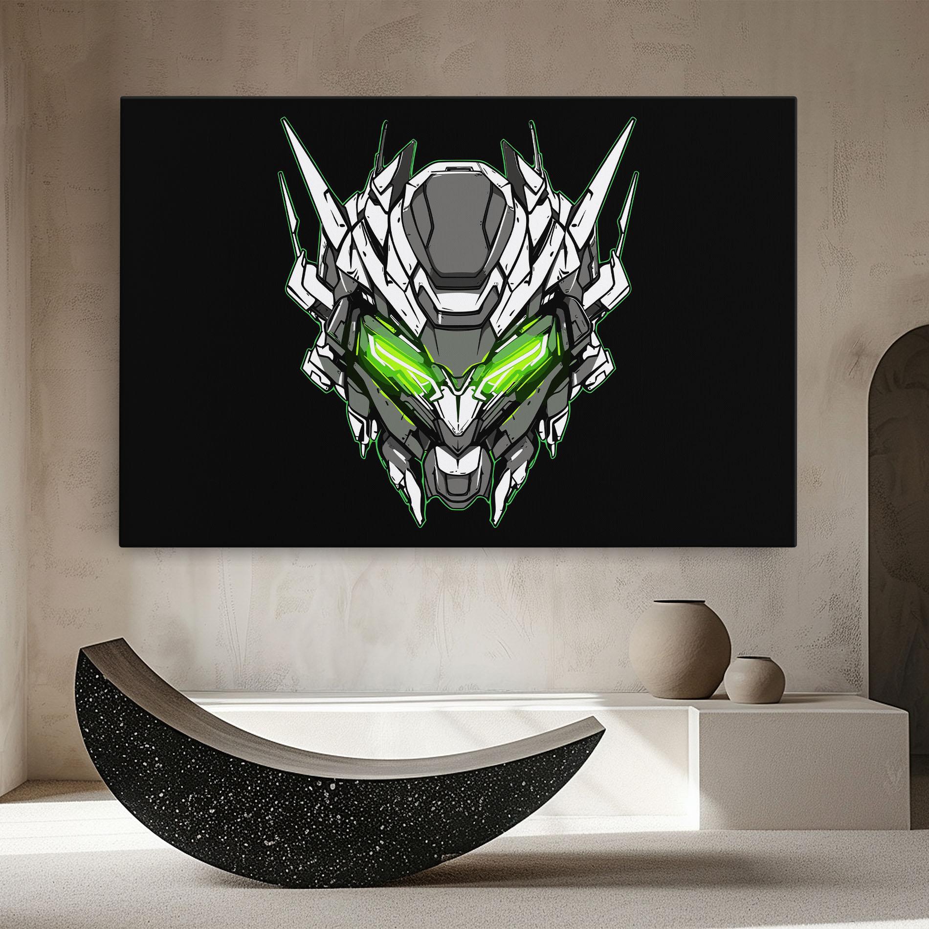 Leinwandbild Neon Transformer mockup 8