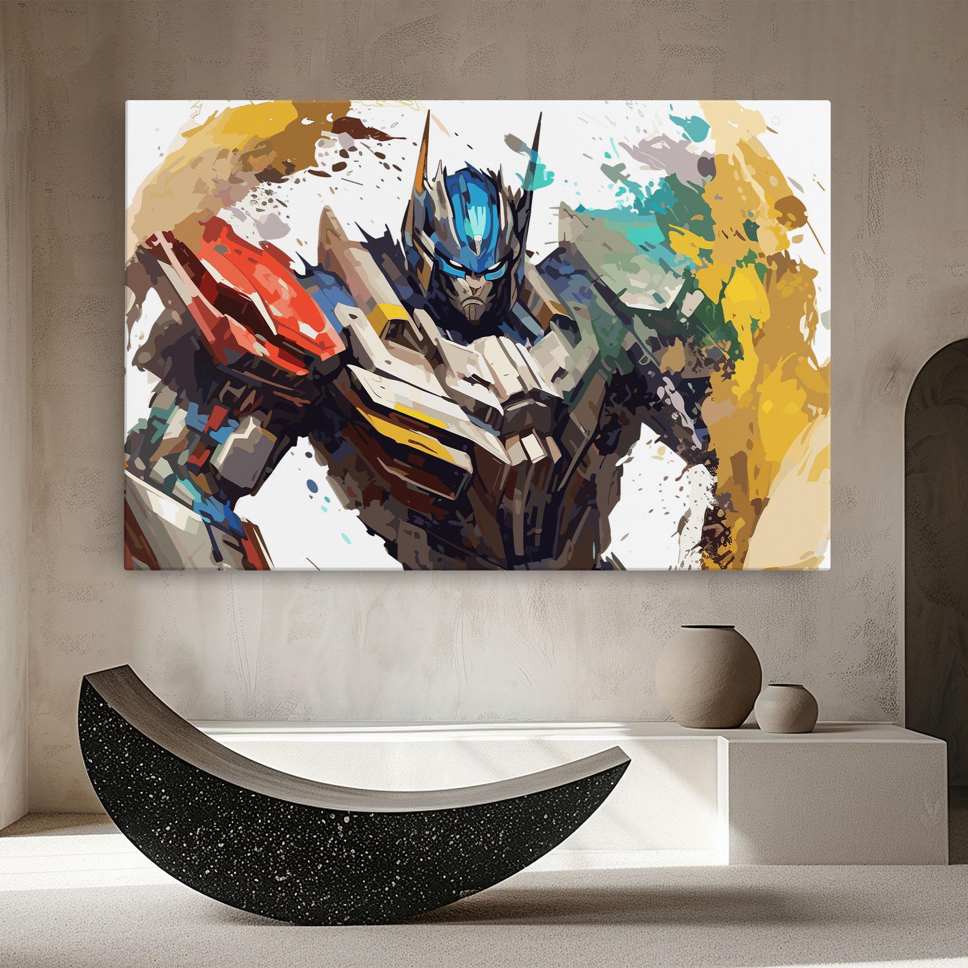 Leinwandbild Transformers Splash mockup 8