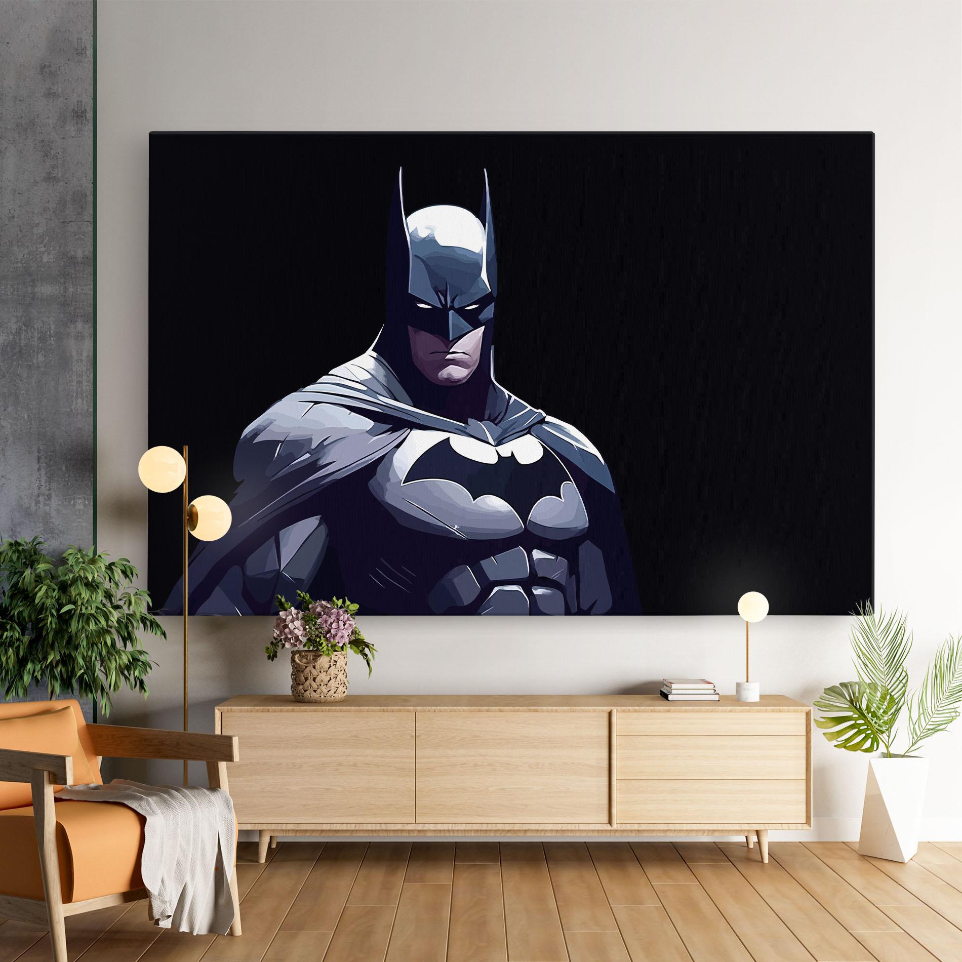 Leinwandbild Batman Art mockup 9