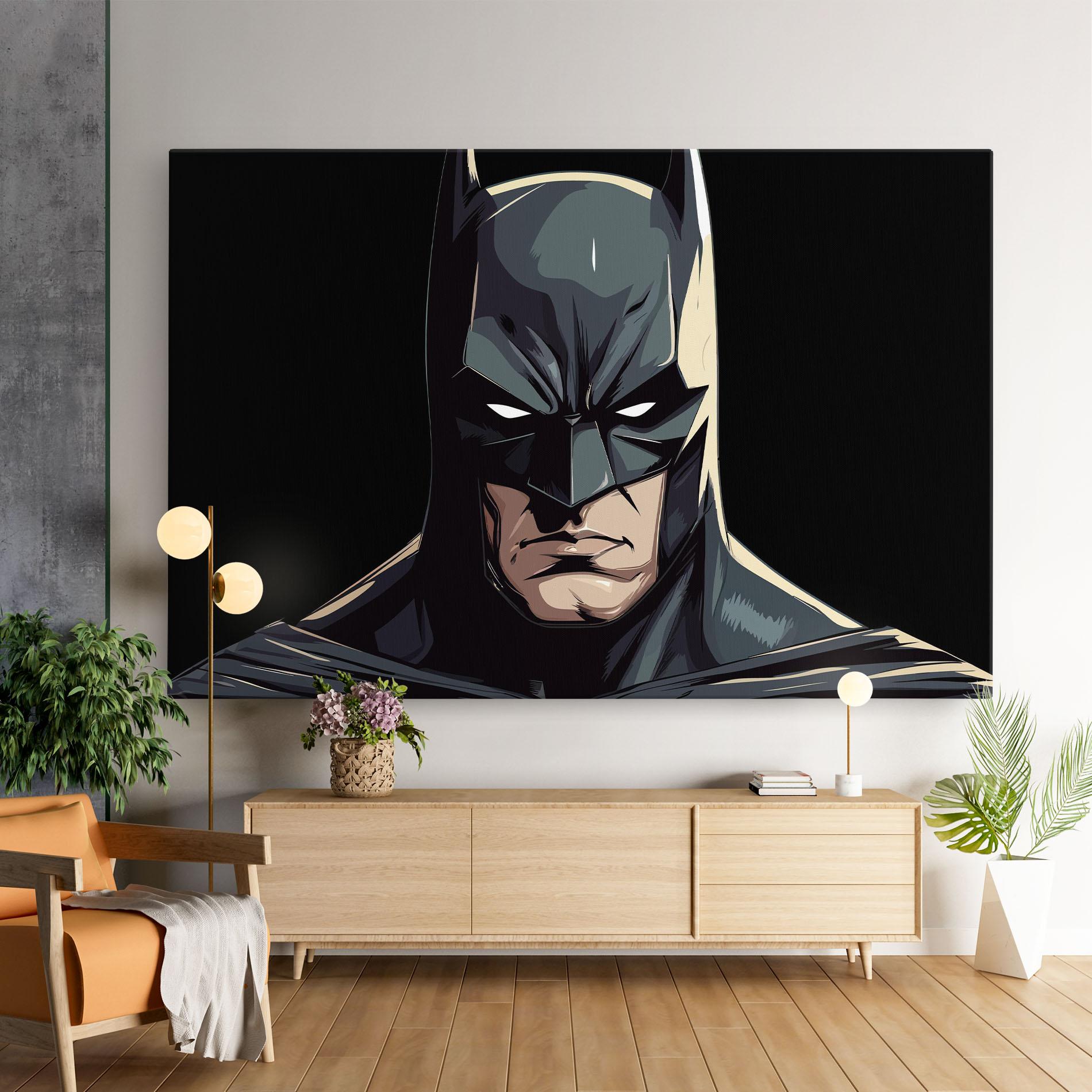 Leinwandbild Batman mockup 9