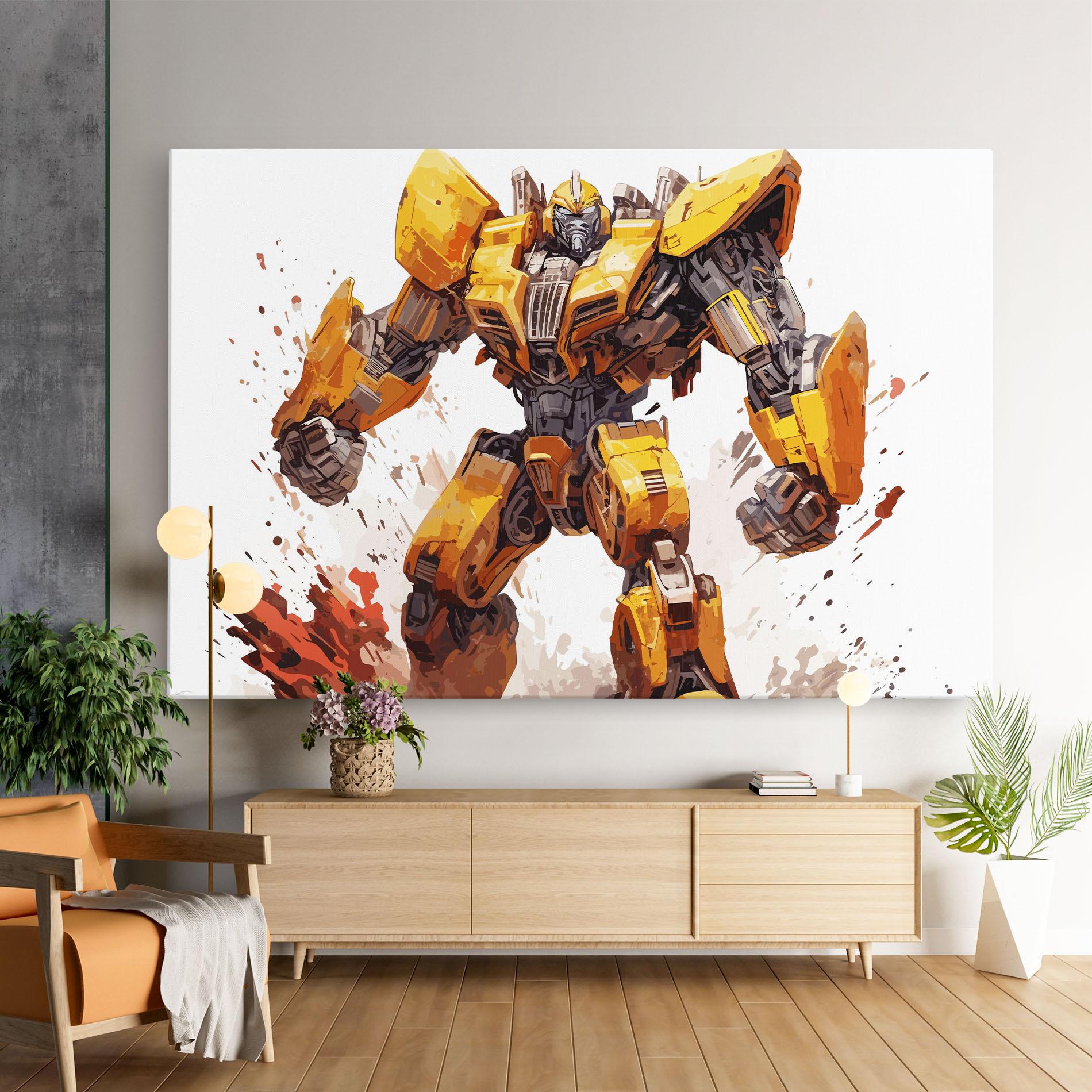 Leinwandbild Battle Machine mockup 9