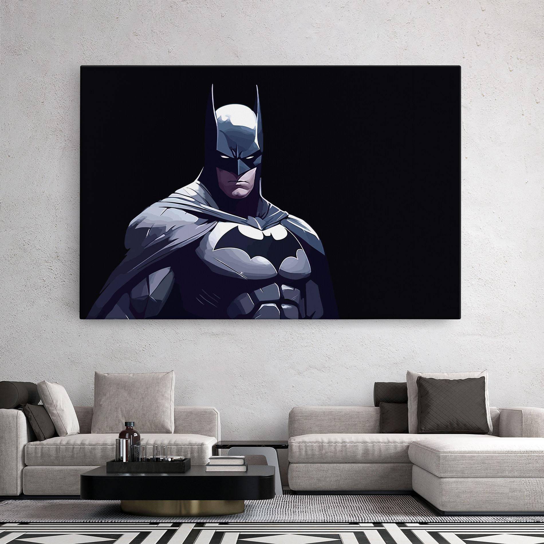 Leinwandbild Batman Art mockup 2