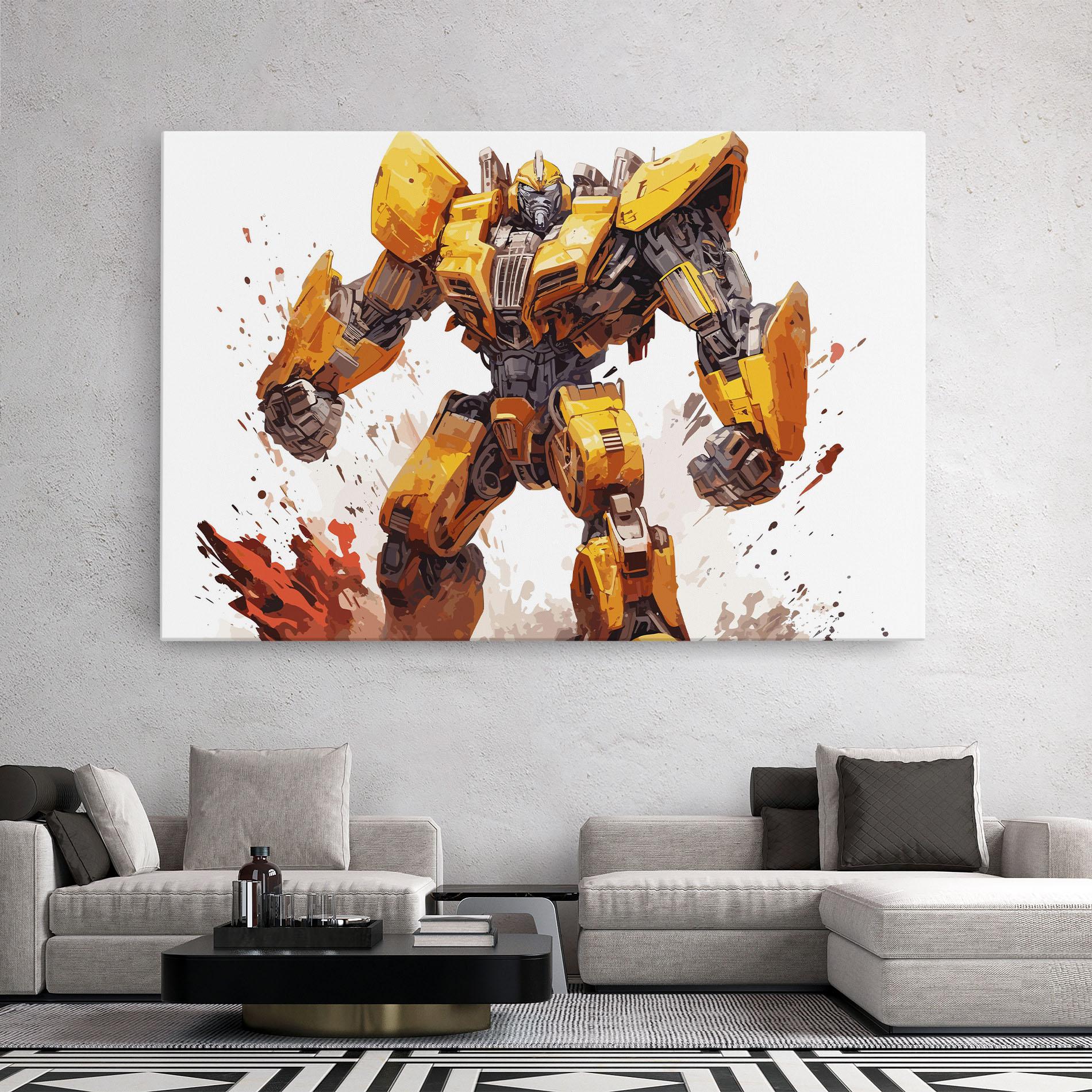 Leinwandbild Battle Machine mockup 2