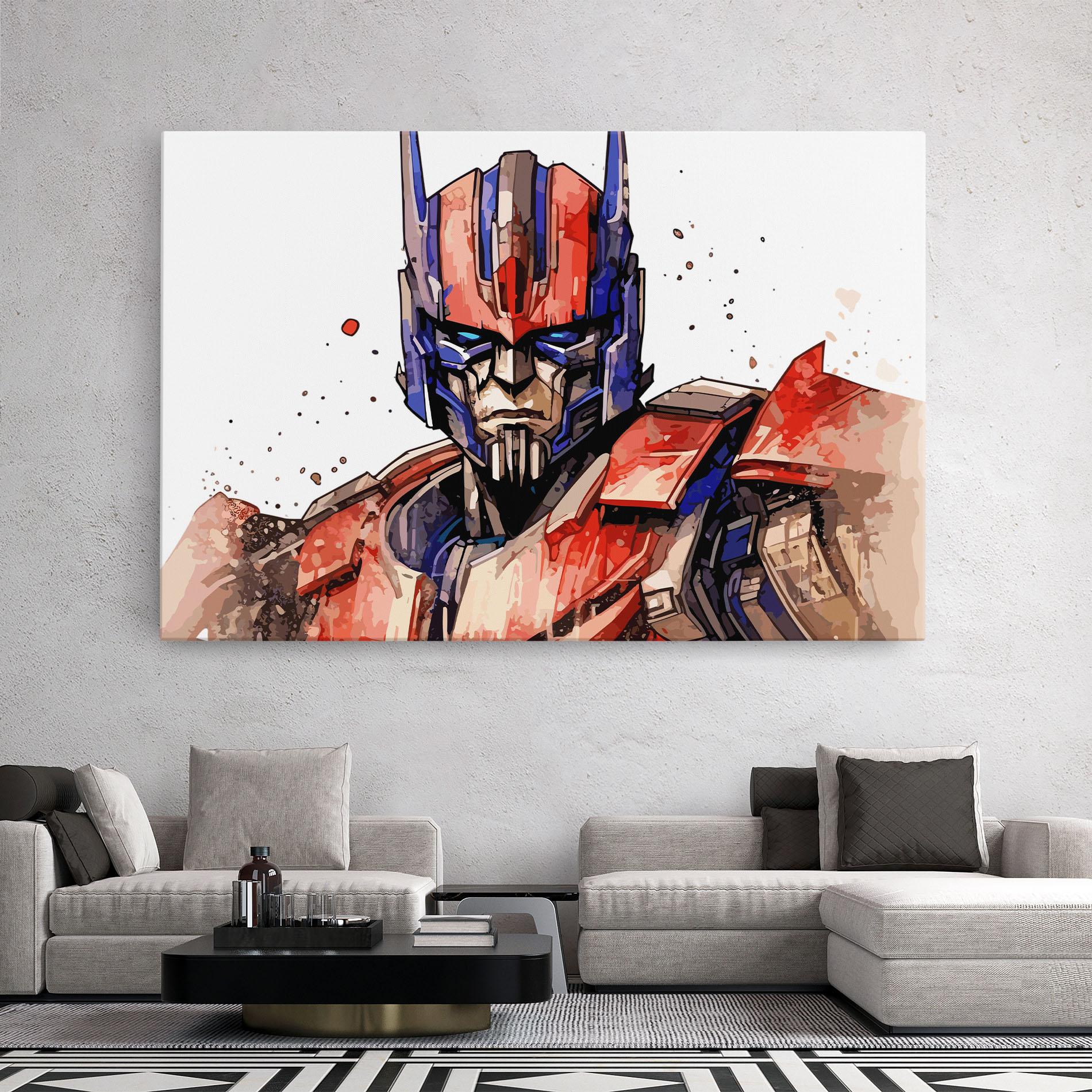 Leinwandbild Optimus Prime mockup 2