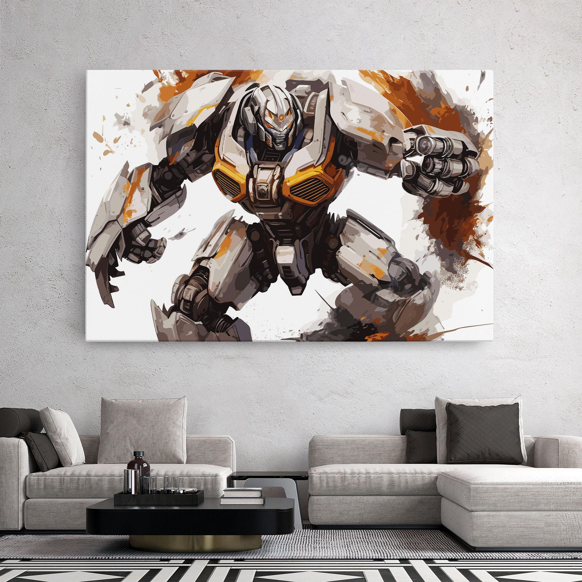 Leinwandbild Transformers Unleash mockup 2