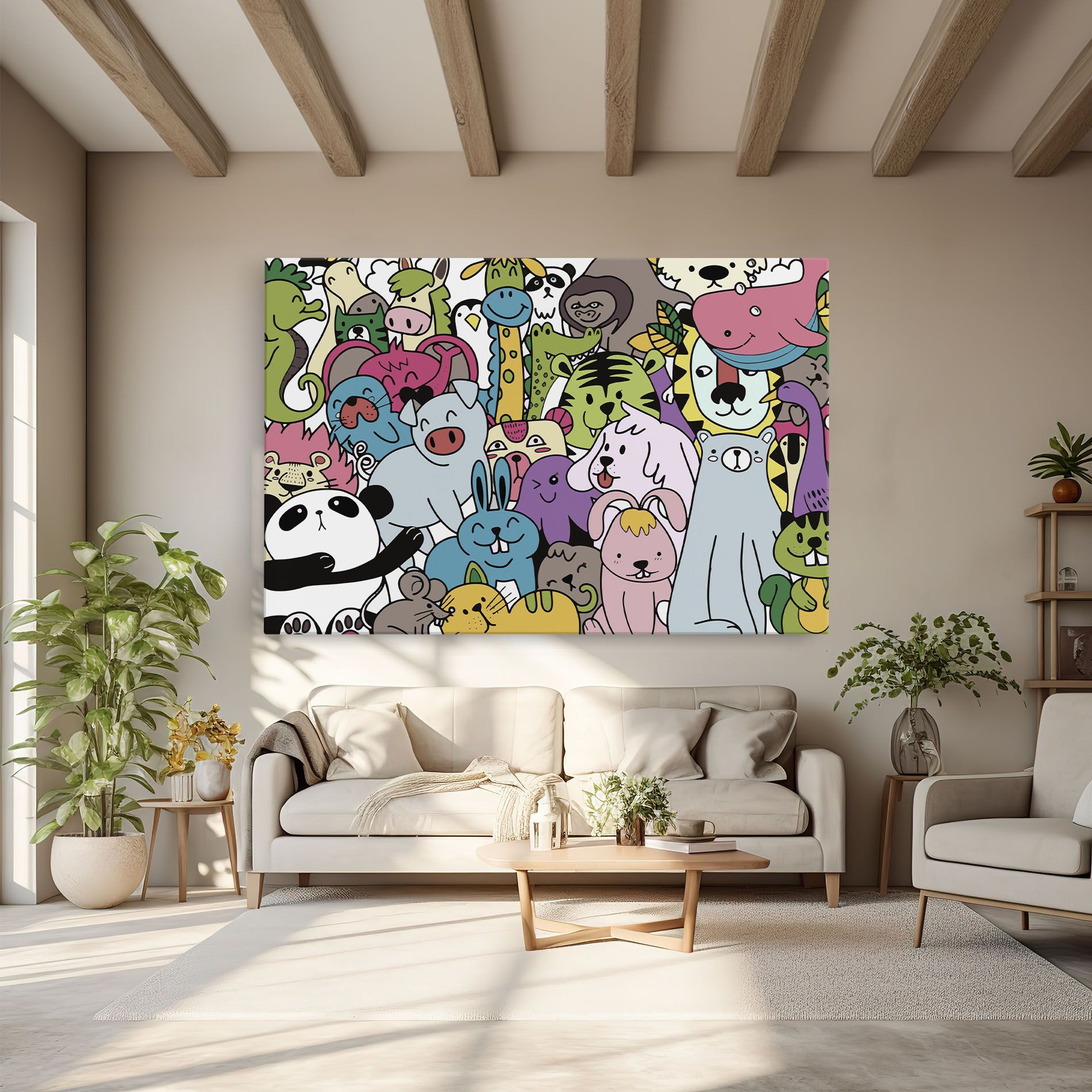 Animals Cartoon mockup 6