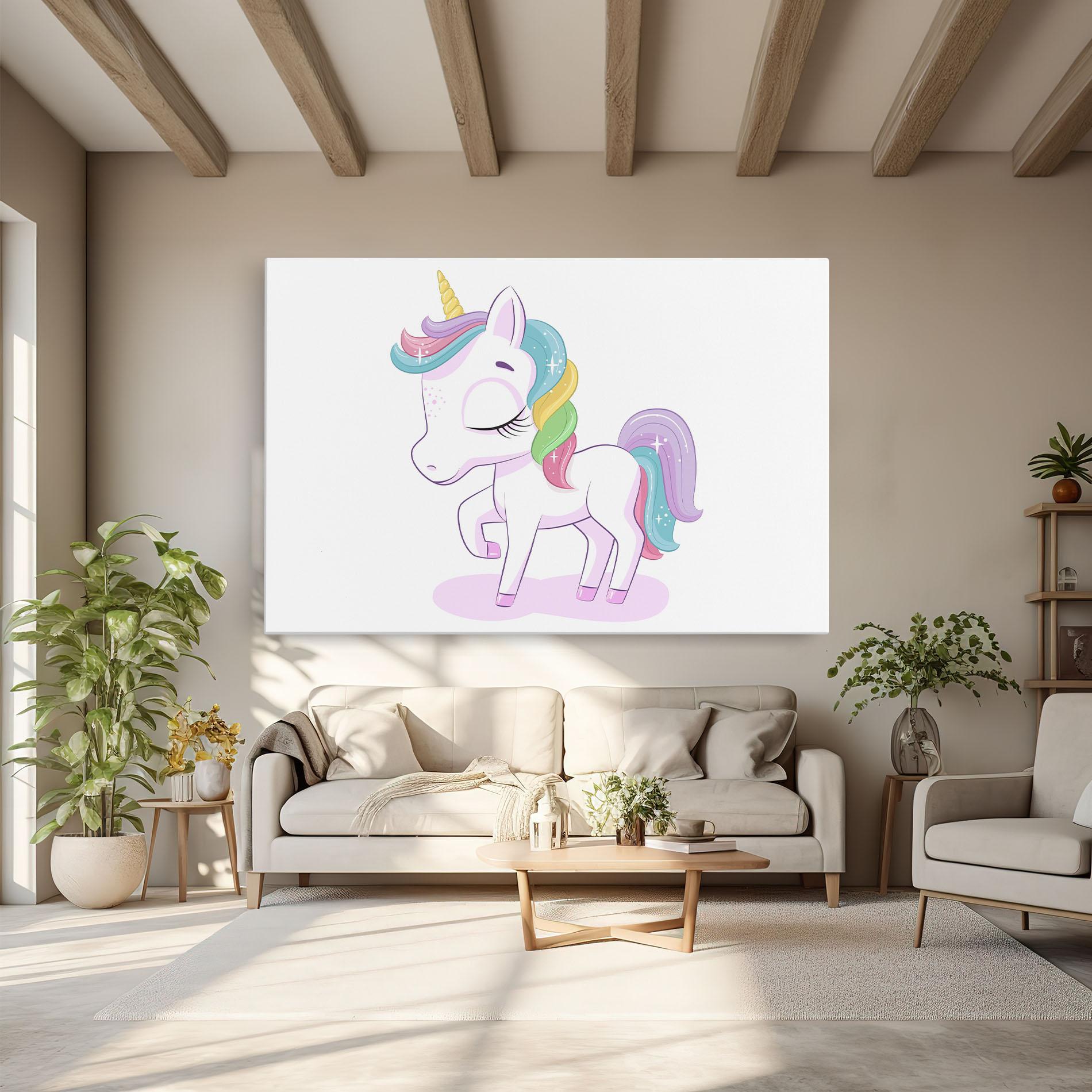 Leinwandbild Unicorn mockup 6
