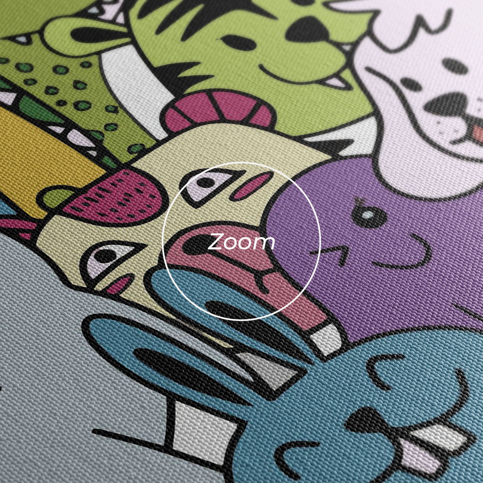 Animals Cartoon mockup 3