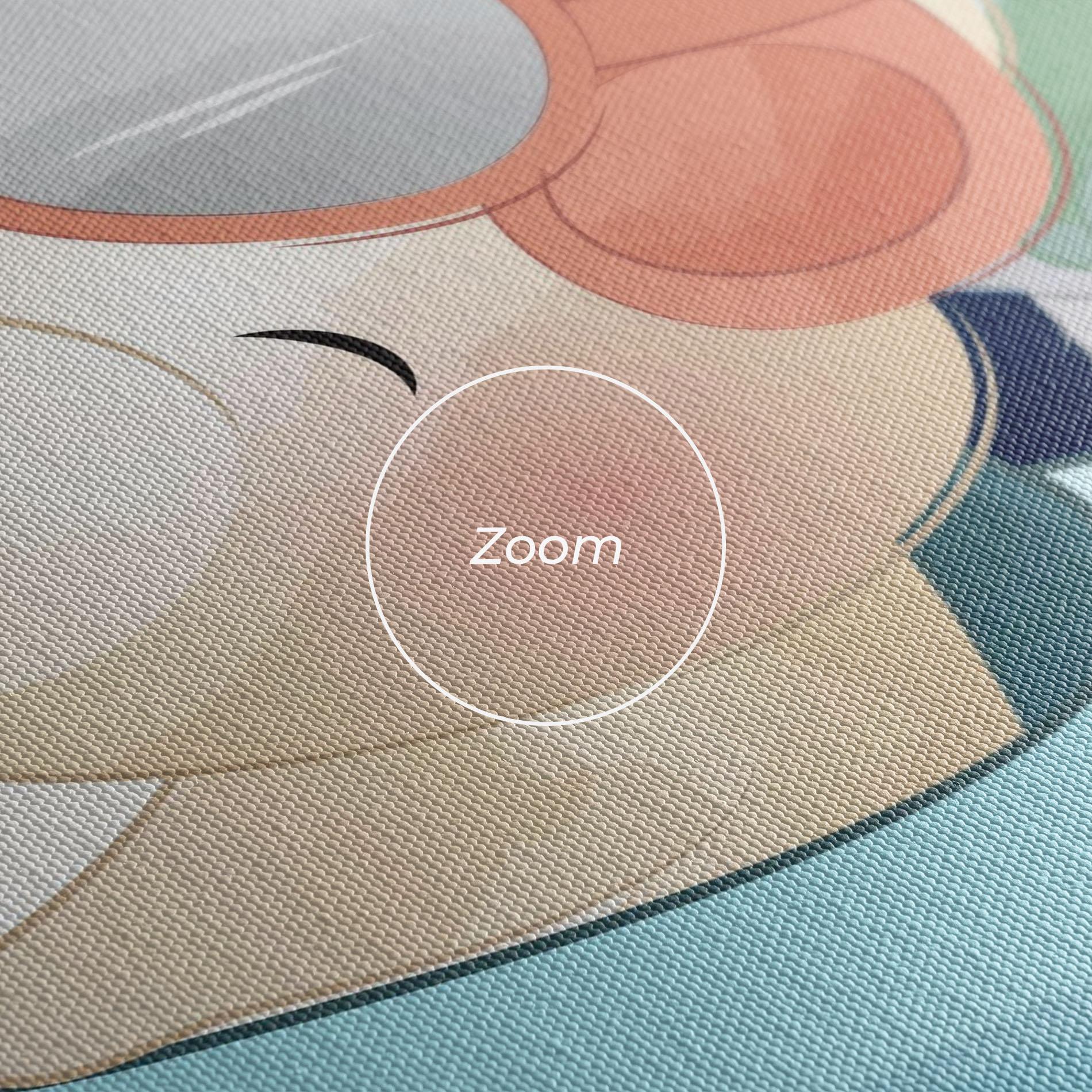 Leinwandbild Bear Flying Star mockup 3