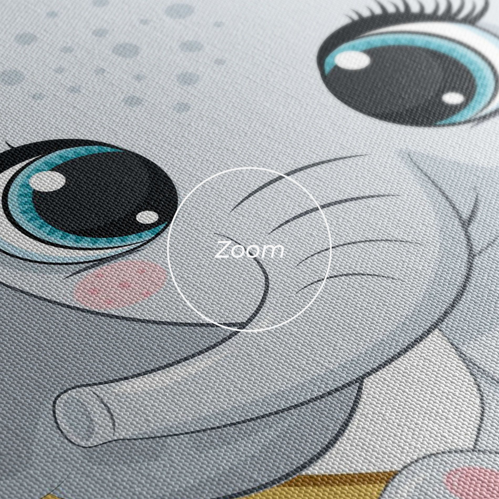 Cute Elephant Moon mockup 3