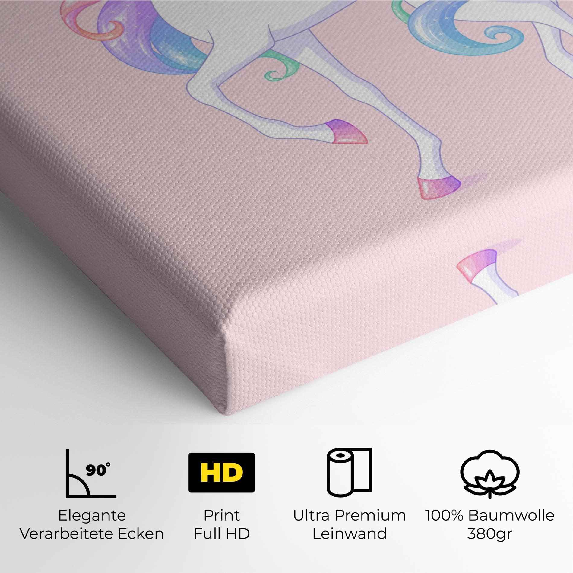 Leinwandbild Beautiful Unicorn mockup 4