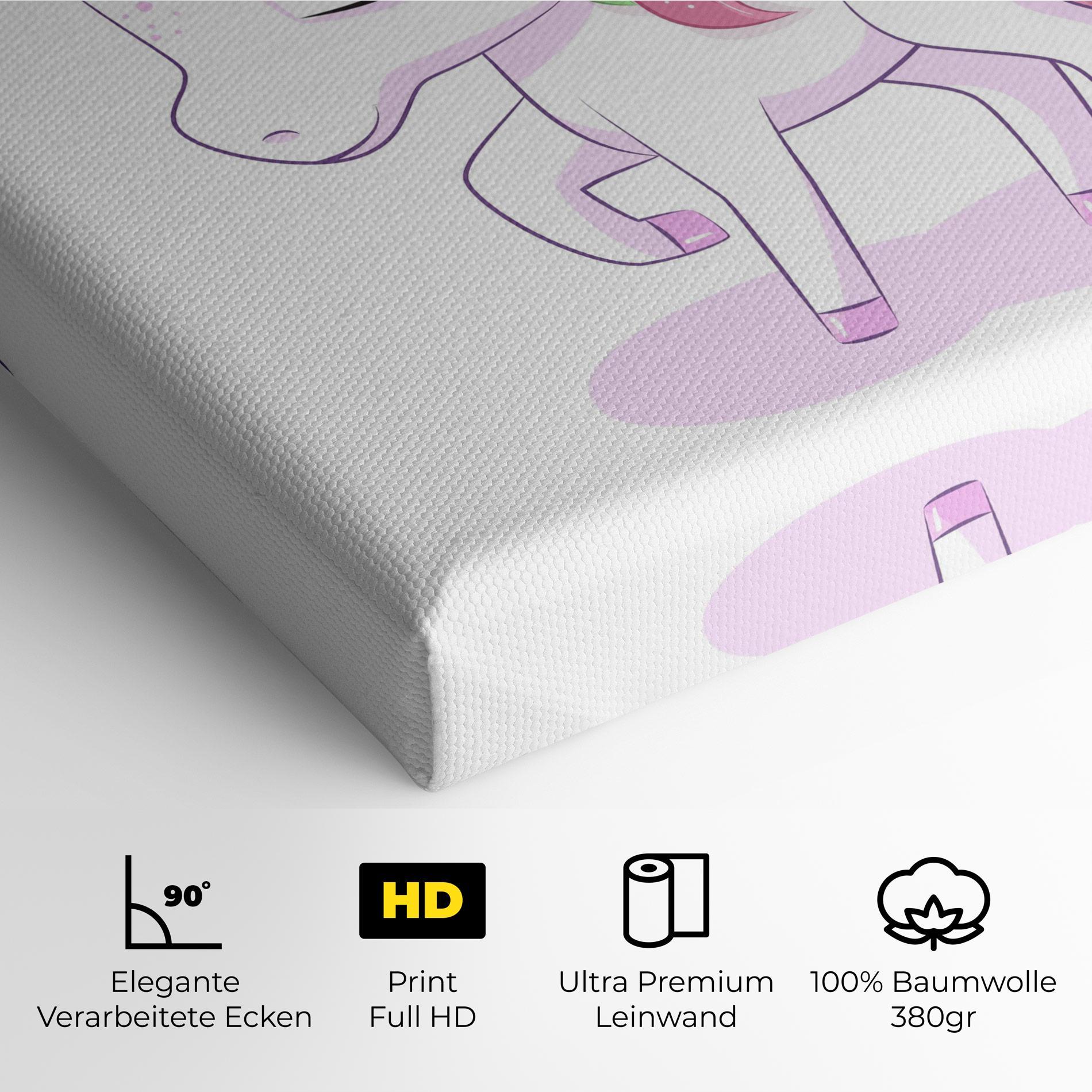 Leinwandbild Unicorn mockup 4