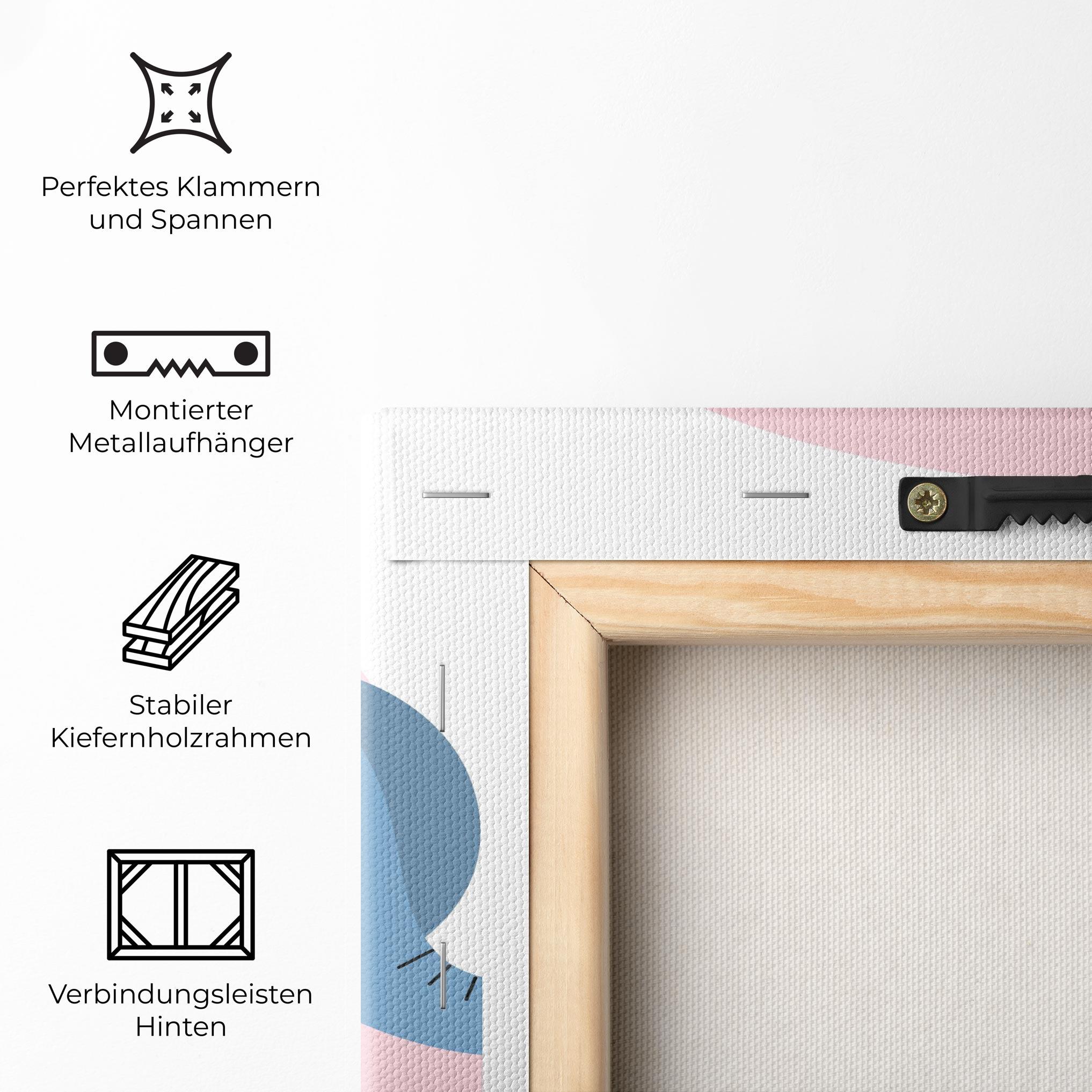 Leinwandbild Leaf Cute Elephant mockup 5