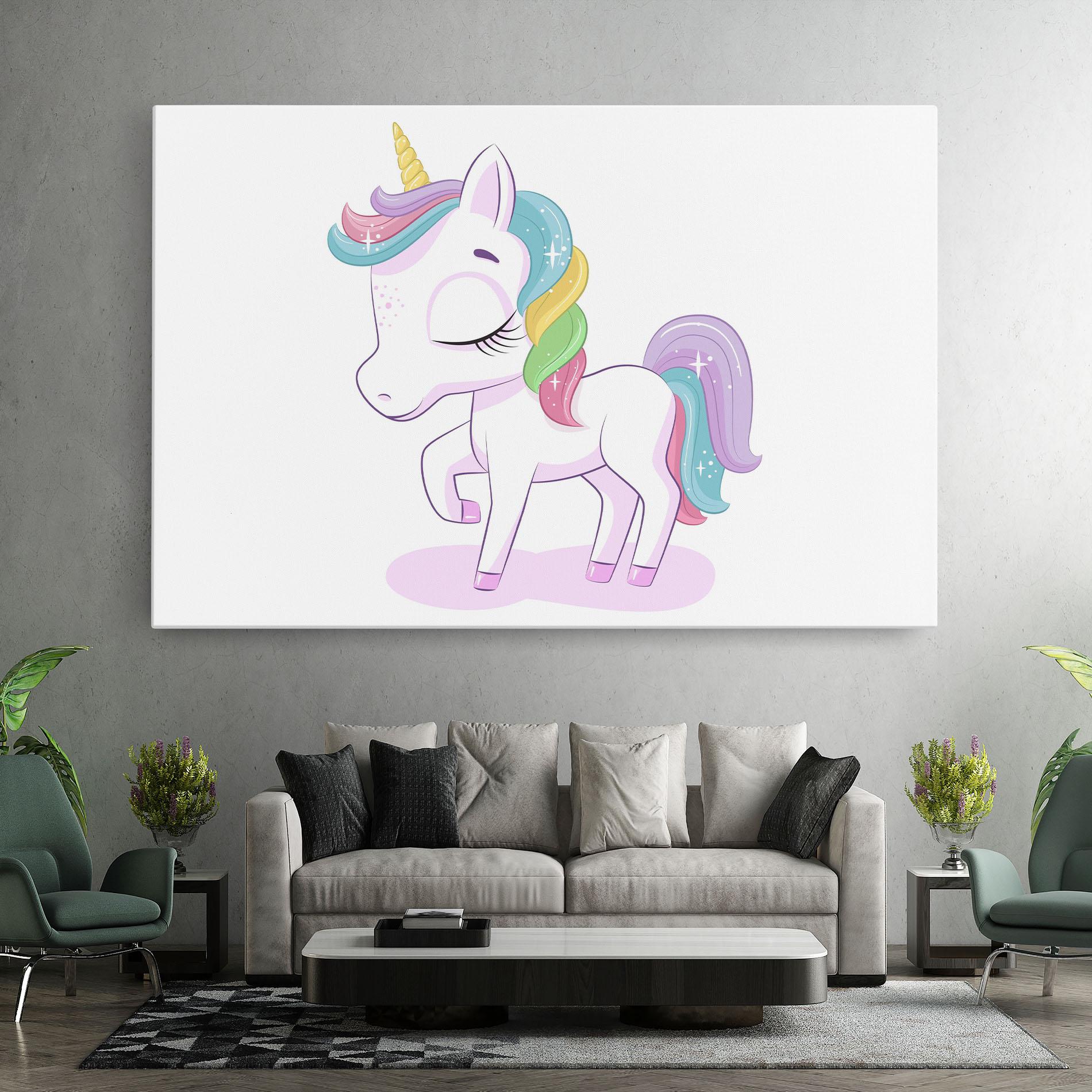 Leinwandbild Unicorn mockup 7