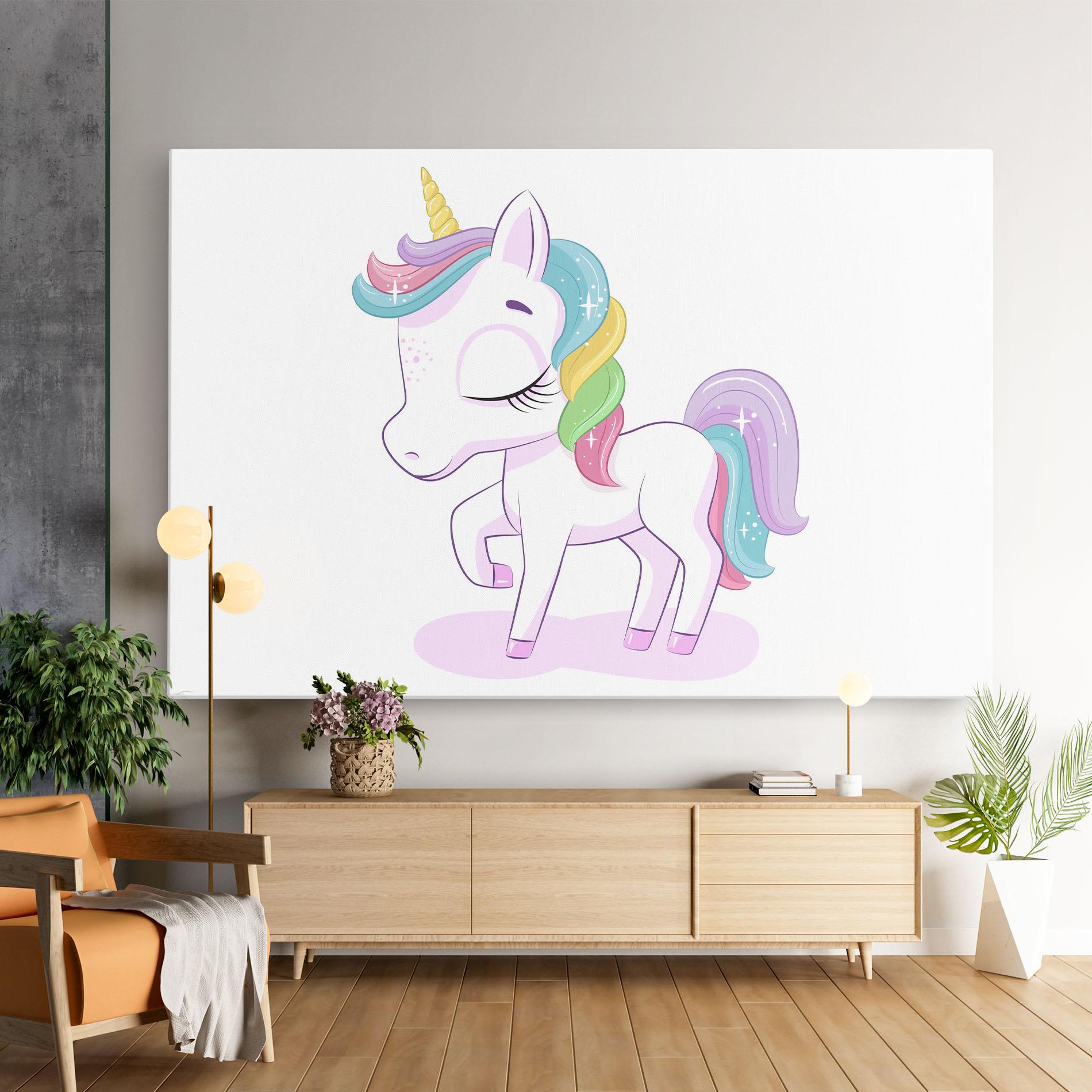 Leinwandbild Unicorn mockup 9