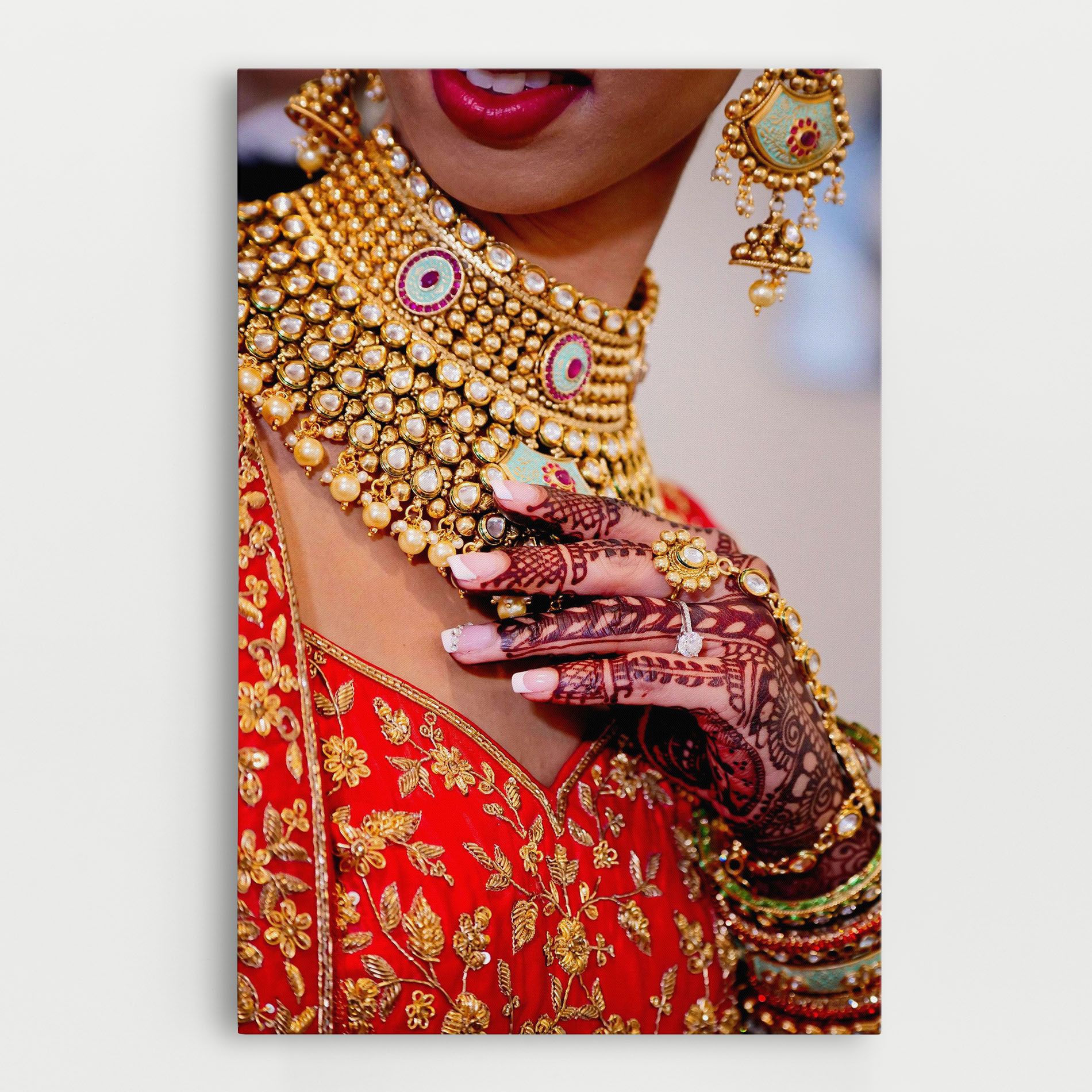 Gold Beautiful Jewelry mockup 0