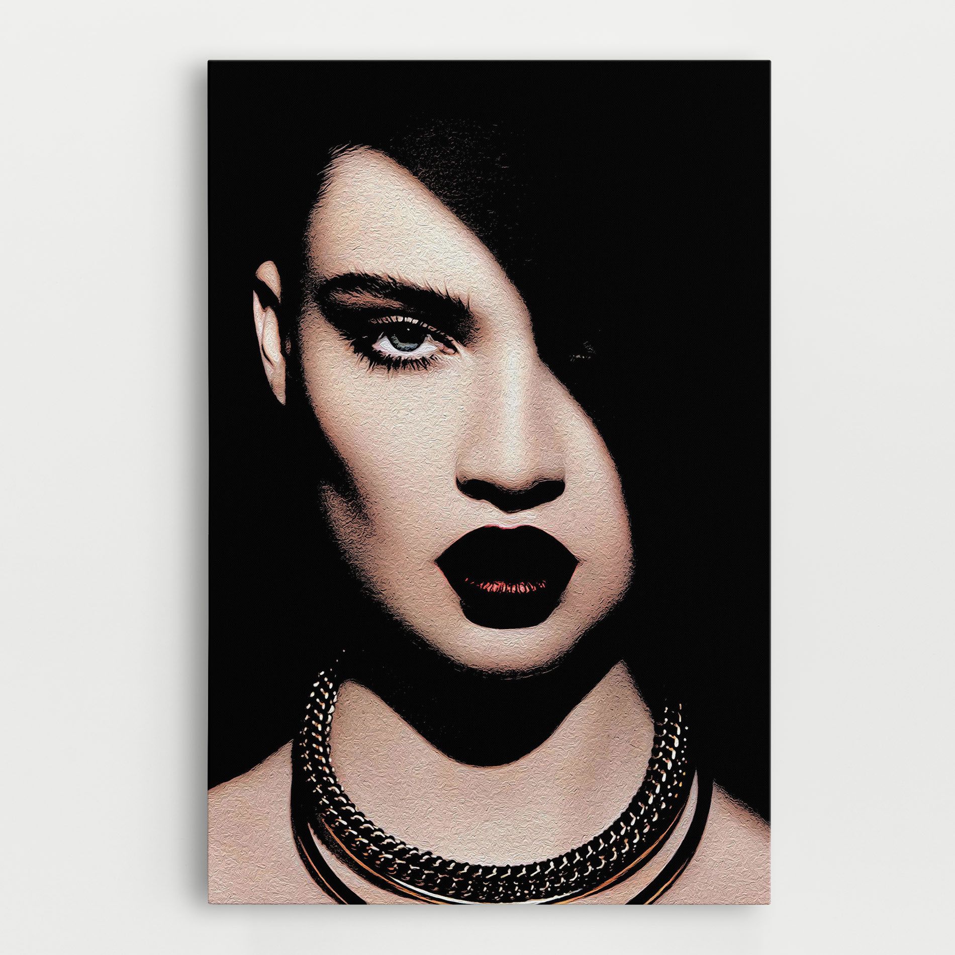 Gold Necklace mockup 0