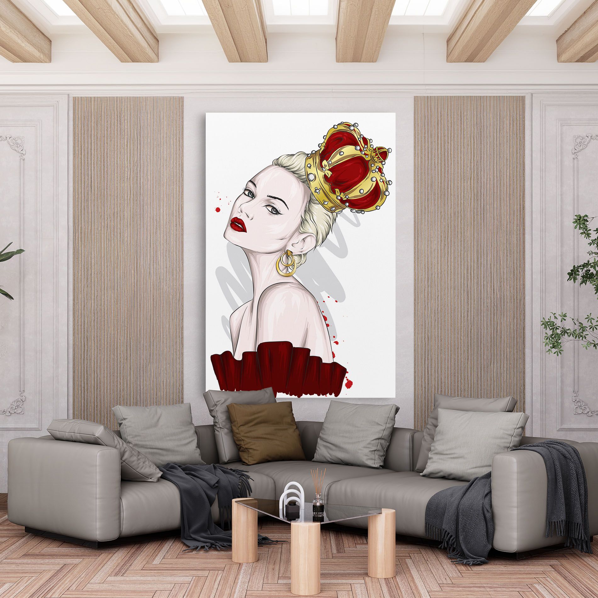 Big Red Crown mockup 6