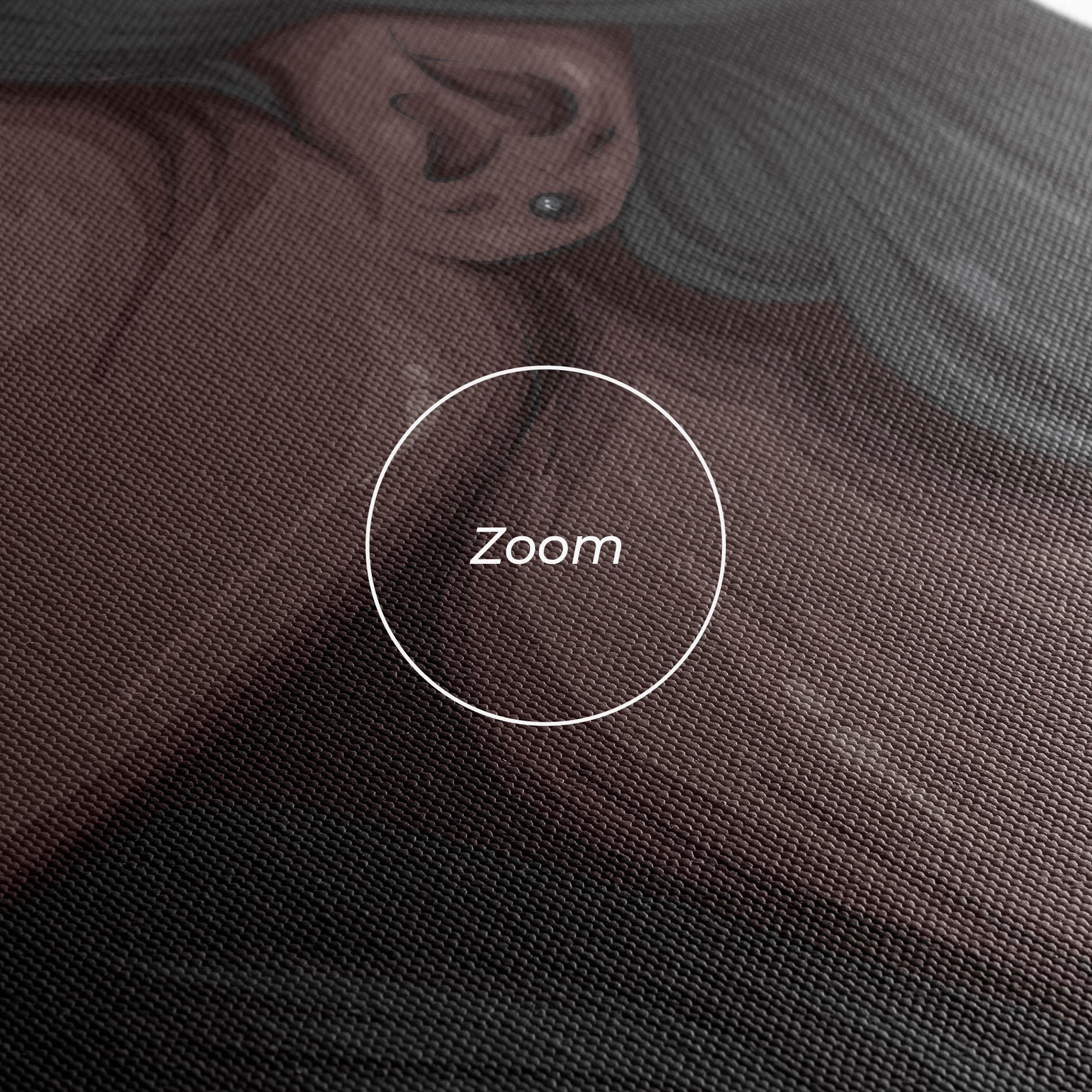 Leinwandbild Black Woman With Crown mockup 3