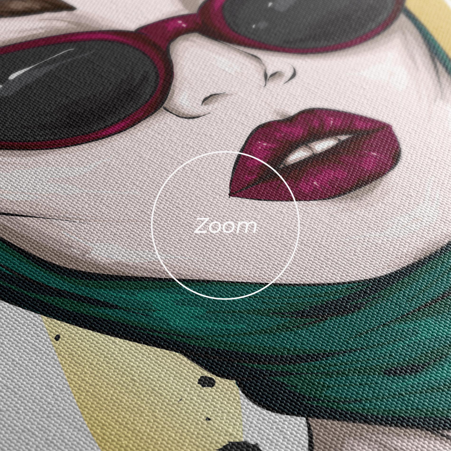 Leinwandbild Diva Crown mockup 3