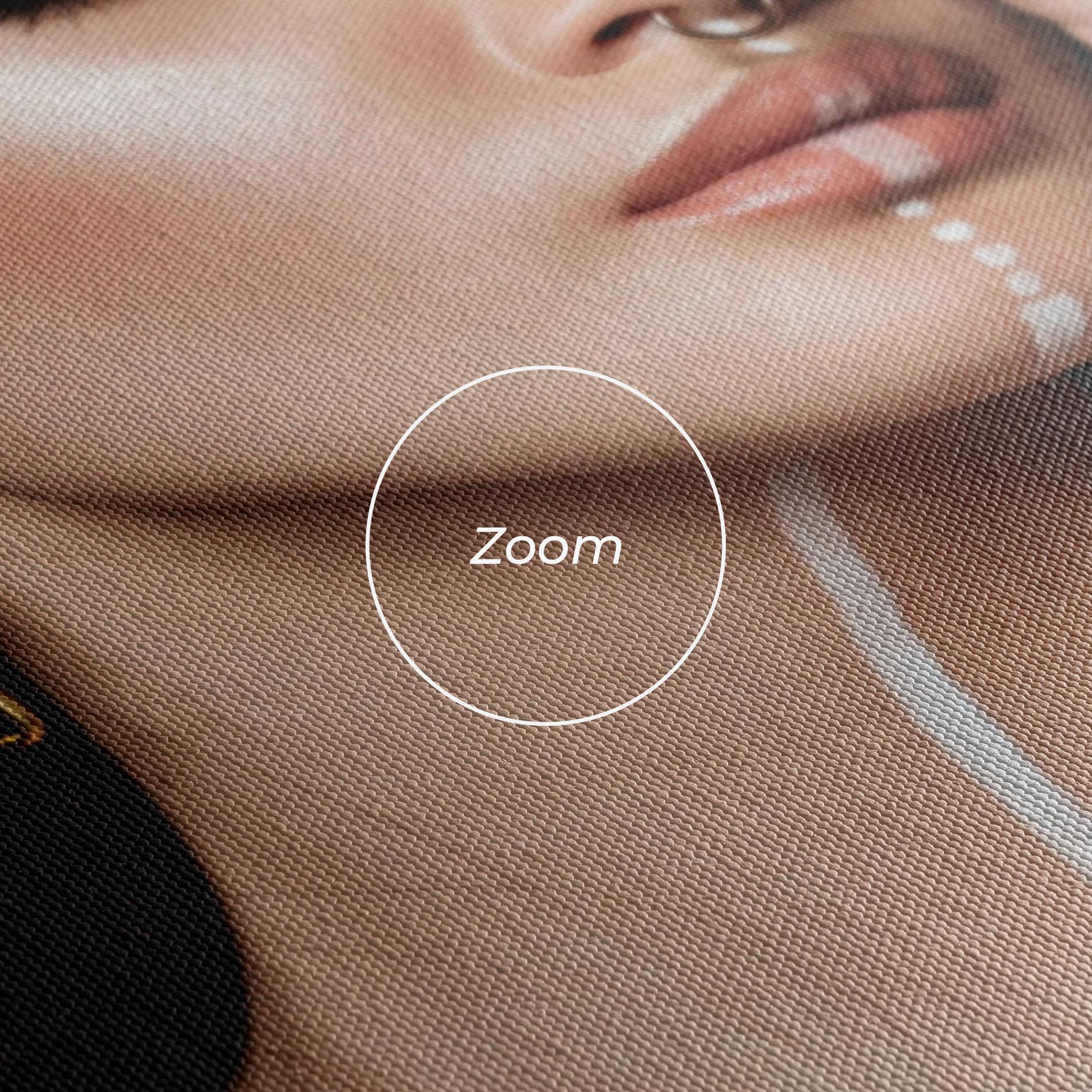 Leinwandbild Gold Hand Accessory mockup 3