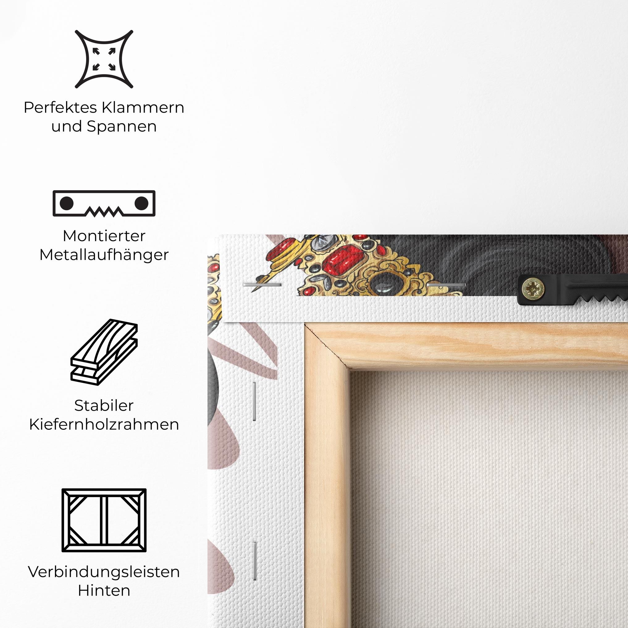 Black Woman With Crown mockup 5