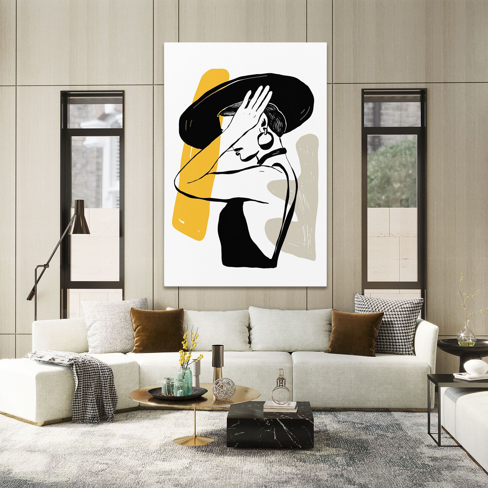 Big Earring mockup 2