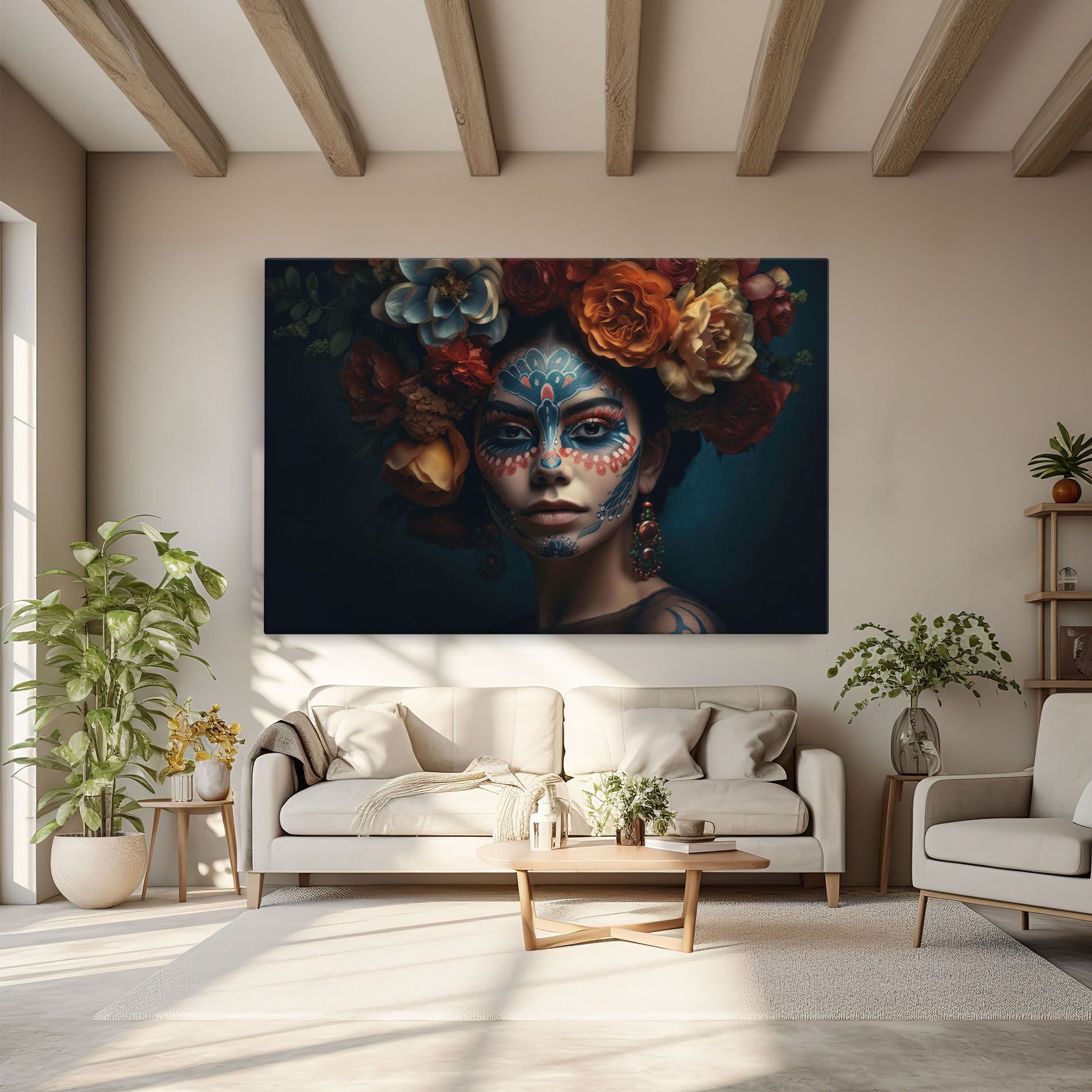 Skull Makeup mockup 6