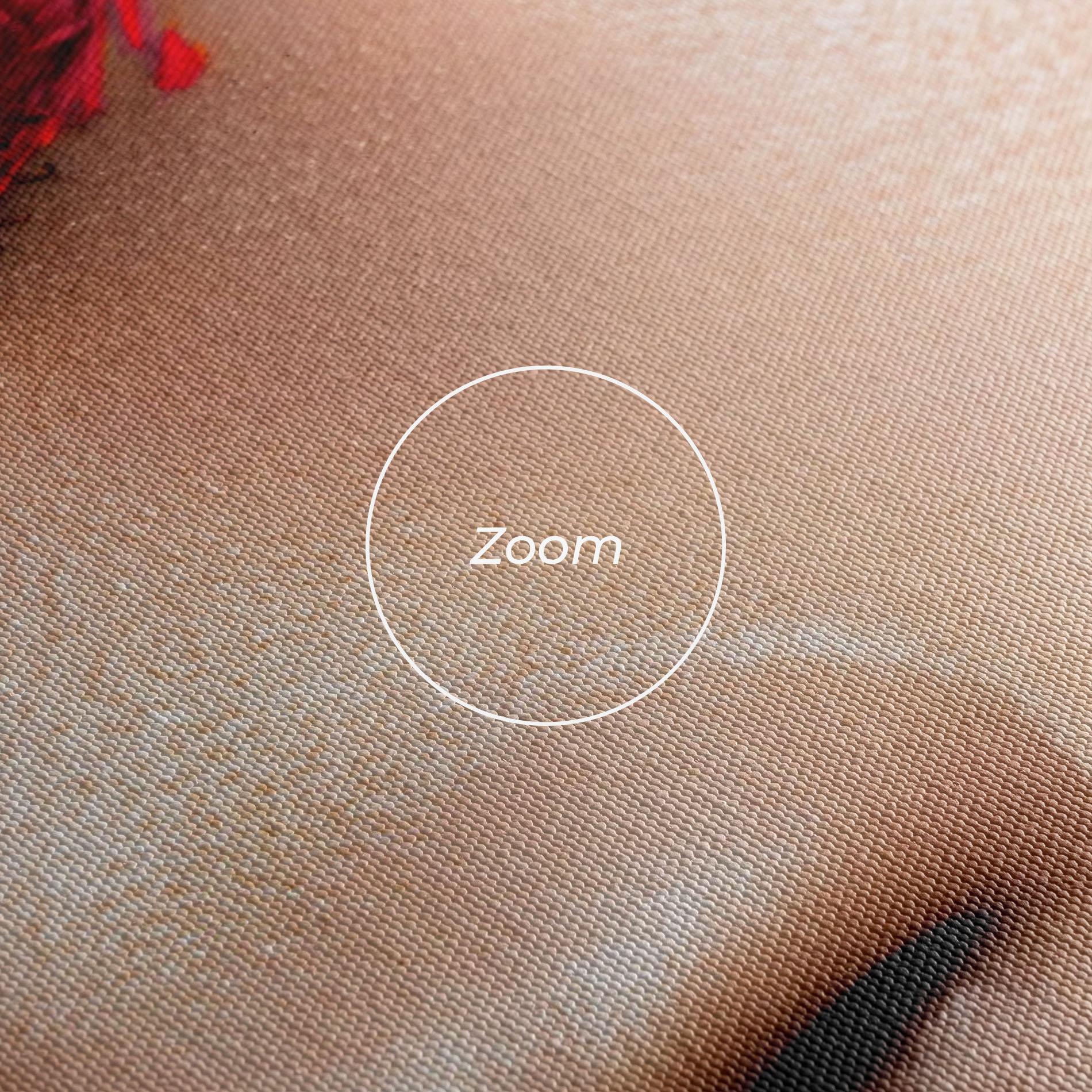 Leinwandbild Fire Make Up mockup 3