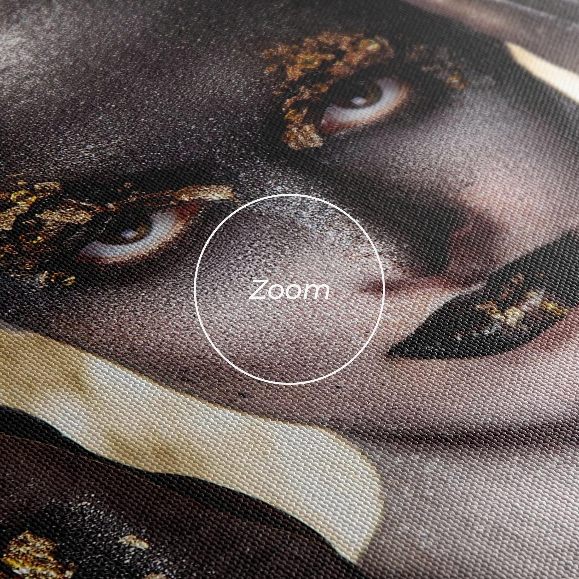 Leinwandbild Glitter Artistic Makeup mockup 3